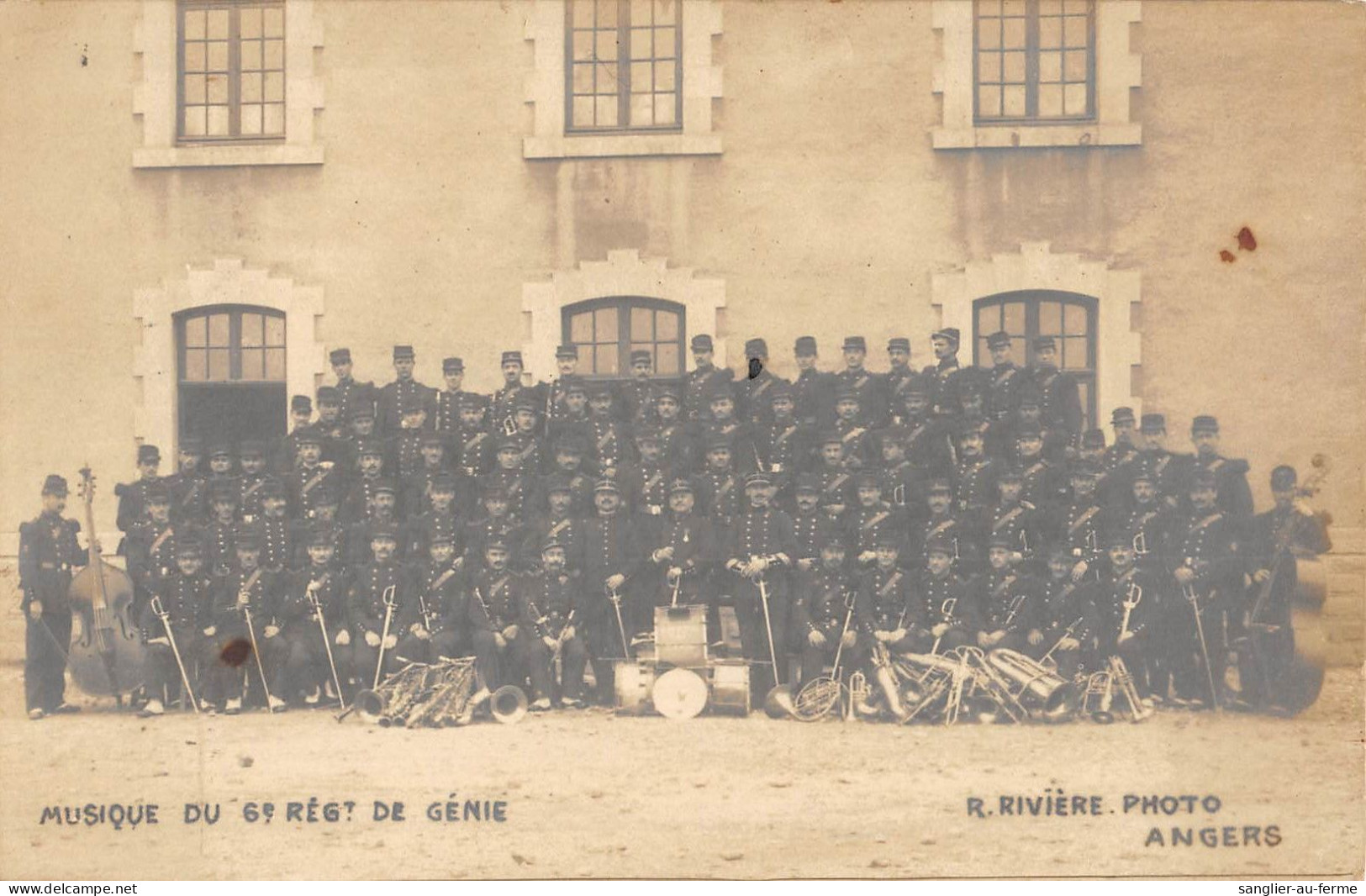 CPA 49 ANGERS / MUSIQUE DU 6e REGIMENT DE GENIE - Sonstige & Ohne Zuordnung