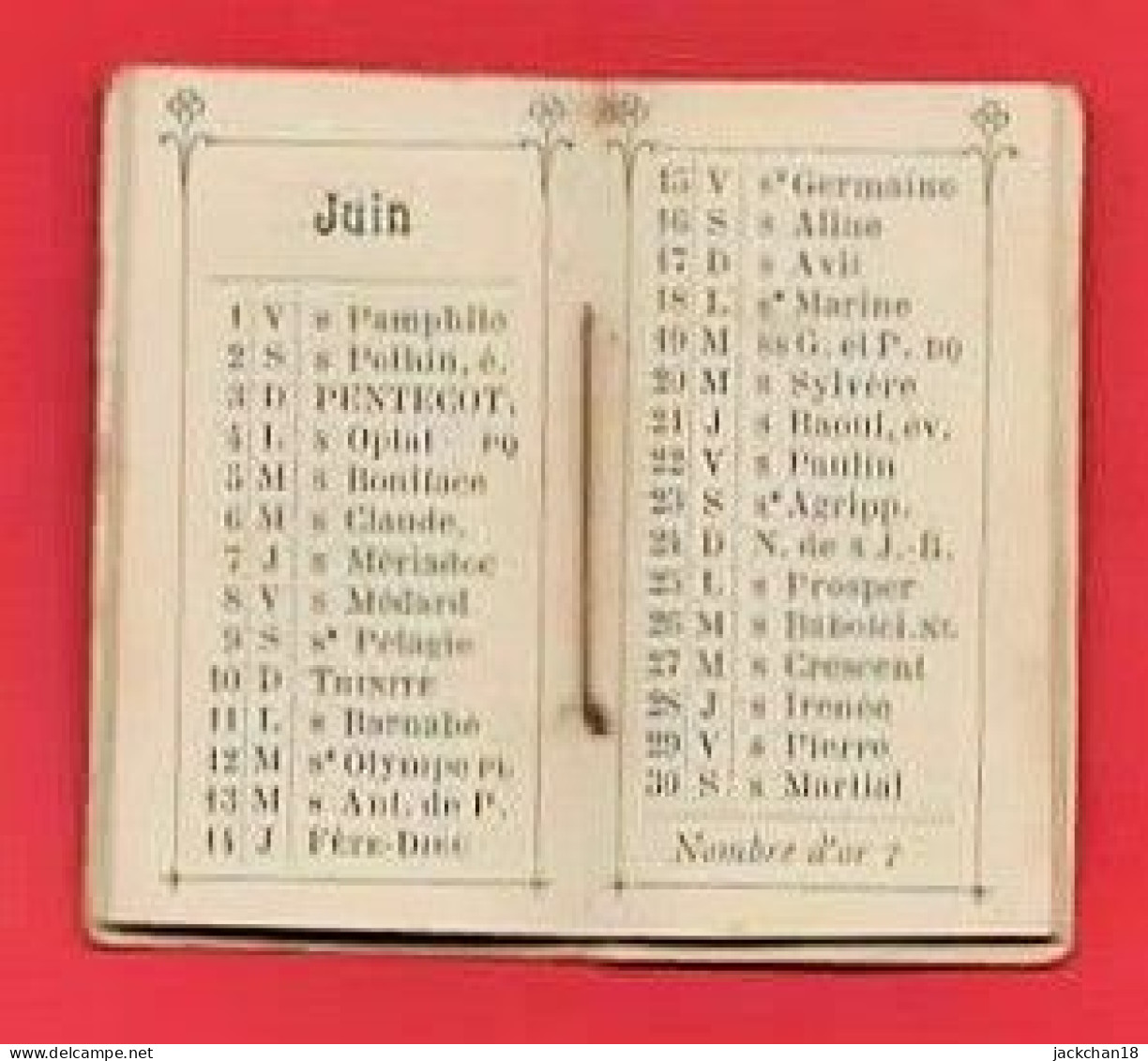 -- COSNE Sur LOIRE (Nièvre) - MINUSCULE CALENDRIER / CONFISERIE CHOCOLATERIE / FERNAND LABLE 4 Rue Des Ponts COSNE -- - Formato Piccolo : ...-1900