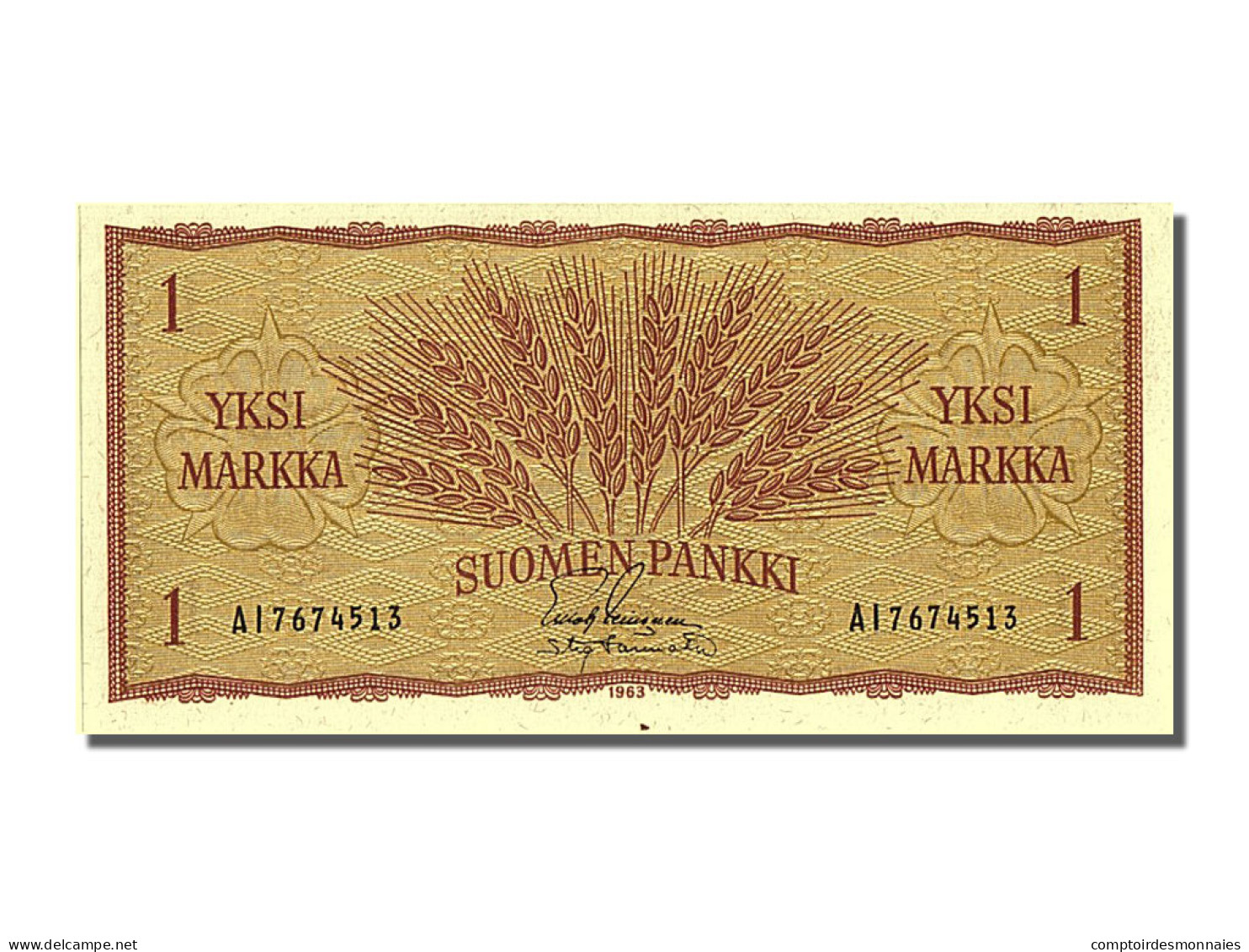 Billet, Finlande, 1 Markka, 1963, NEUF - Finnland