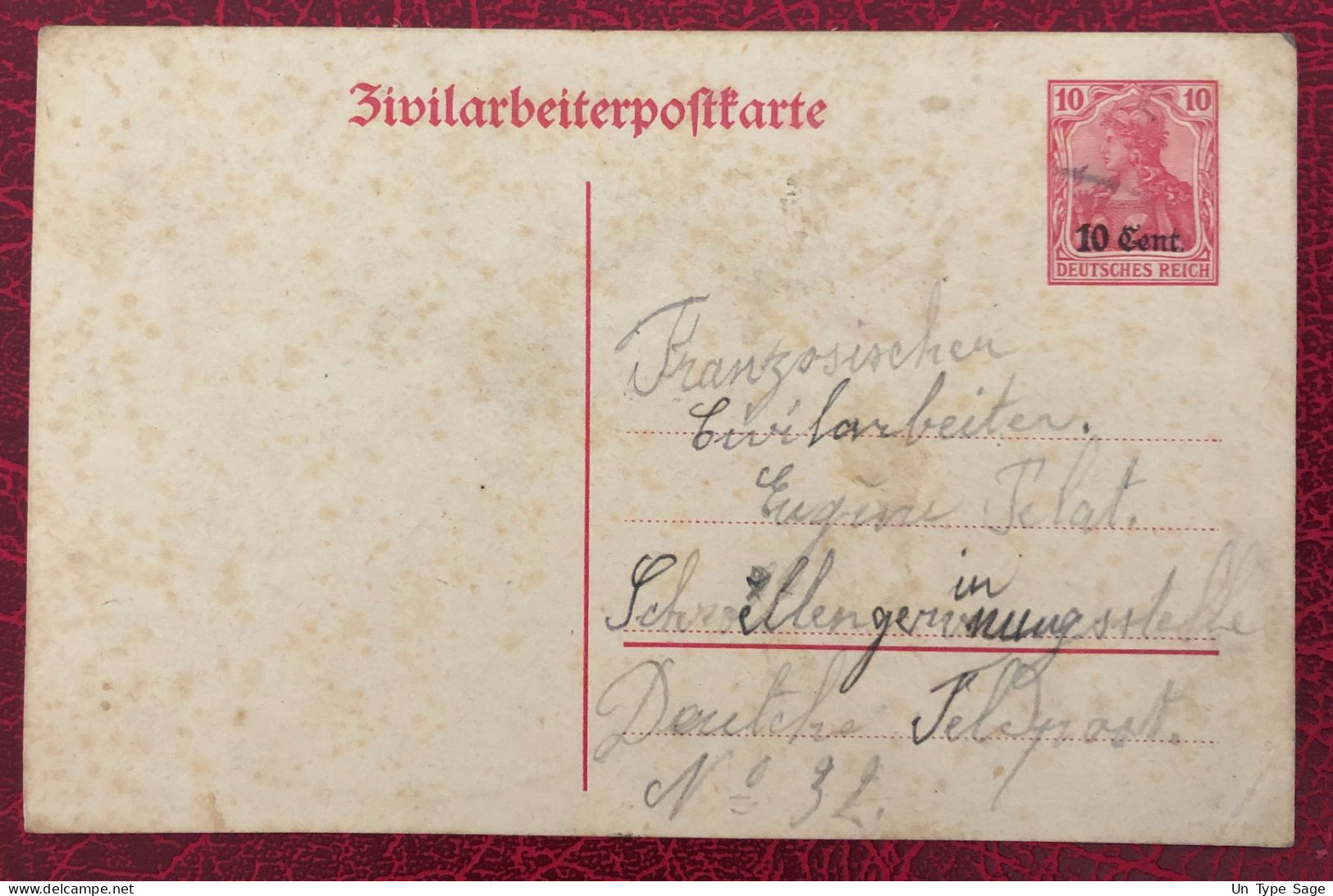 Allemagne, Entier-Carte, Surchargé, Non Voyagé - (C233) - Tarjetas