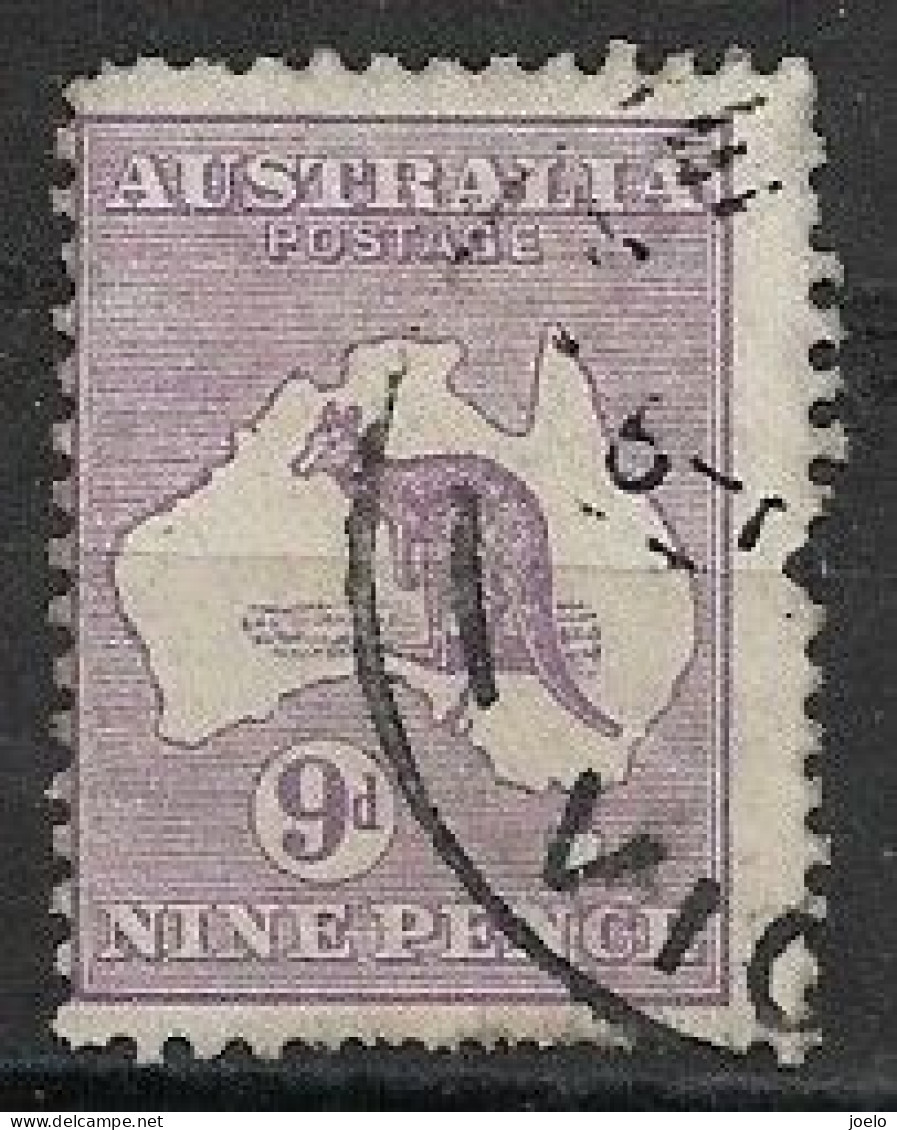 AUSTRALIA  GV 1930 ROOS 9d PURPLE FINE USED - Used Stamps