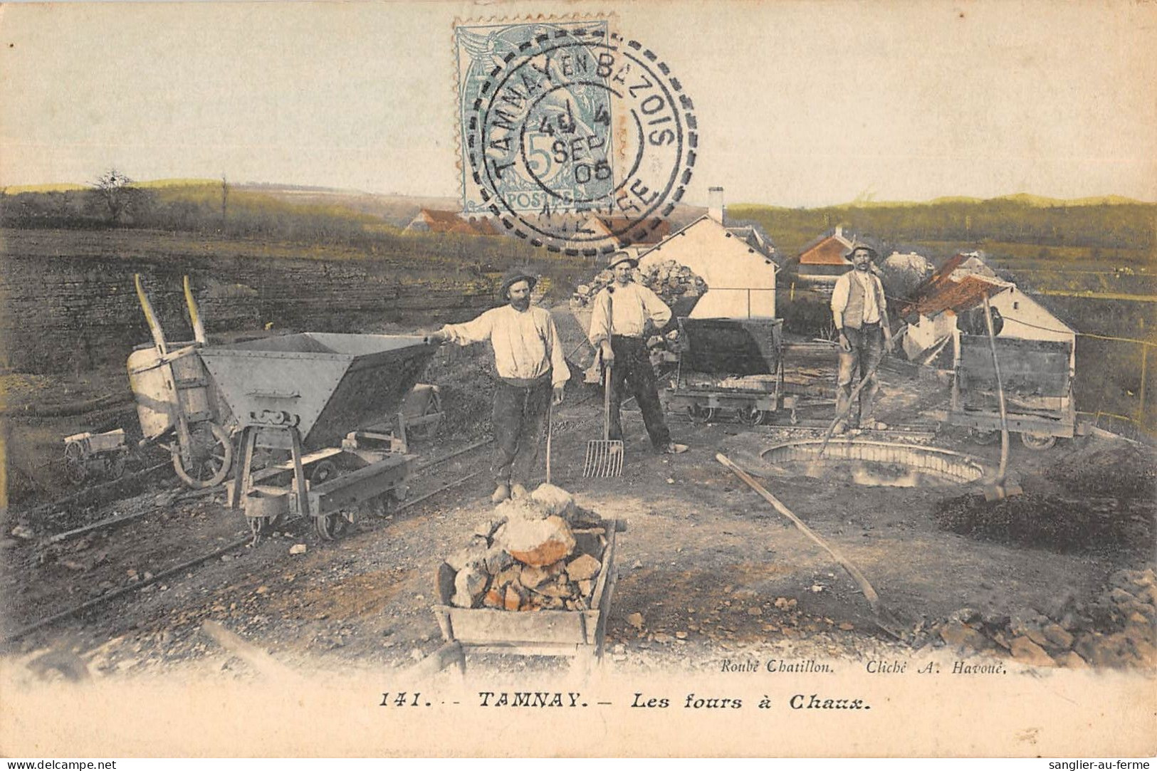 CPA 58 TAMNAY / LES FOURS A CHAUX - Other & Unclassified