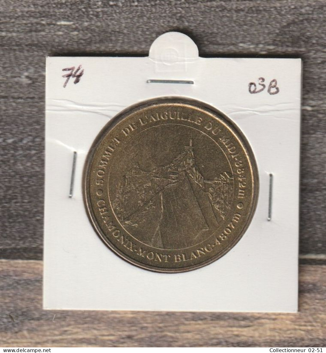 Monnaie De Paris : Sommet De L'Aiguille Du Midi 3842m - 2003 - 2003