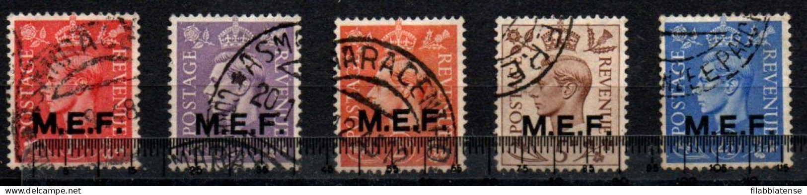 1942 - Italia Regno - Occupazione Inglese - M.E.F. 1/5    ---- - Occ. Britanique MEF