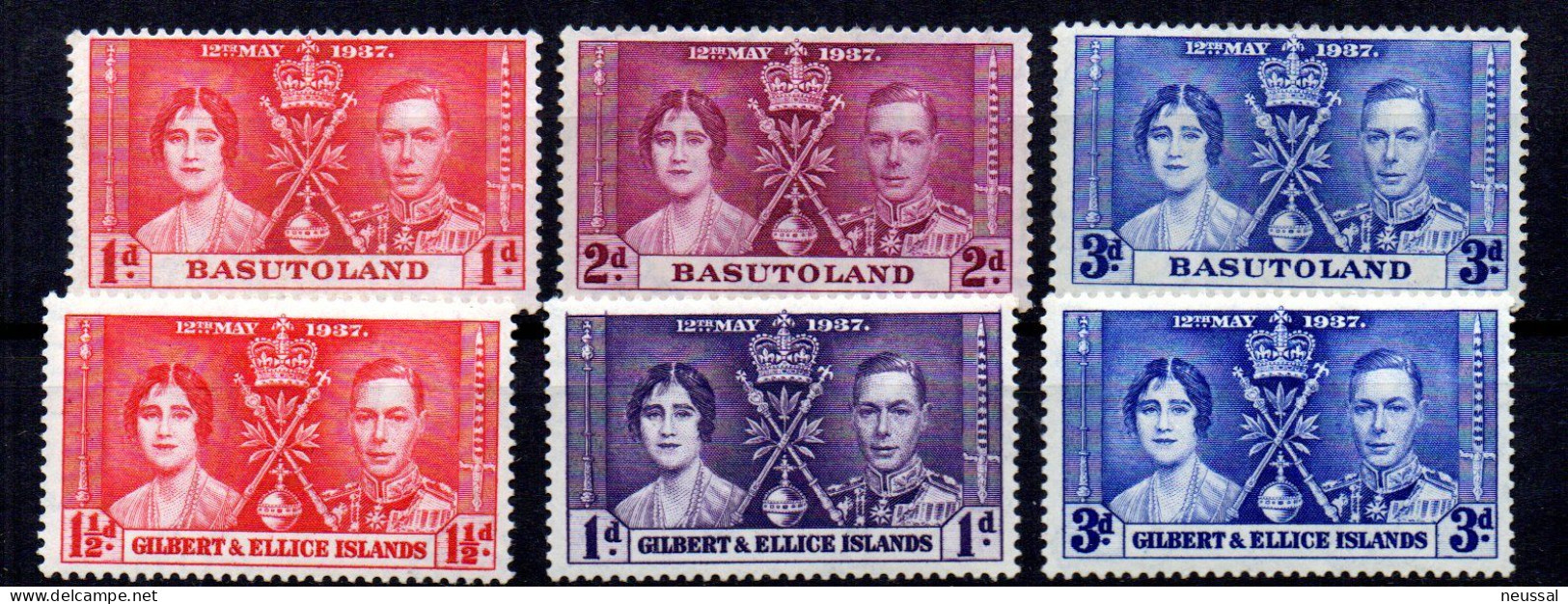 Serie De Basutoland Y Gilbert Island - Gilbert- Und Ellice-Inseln (...-1979)