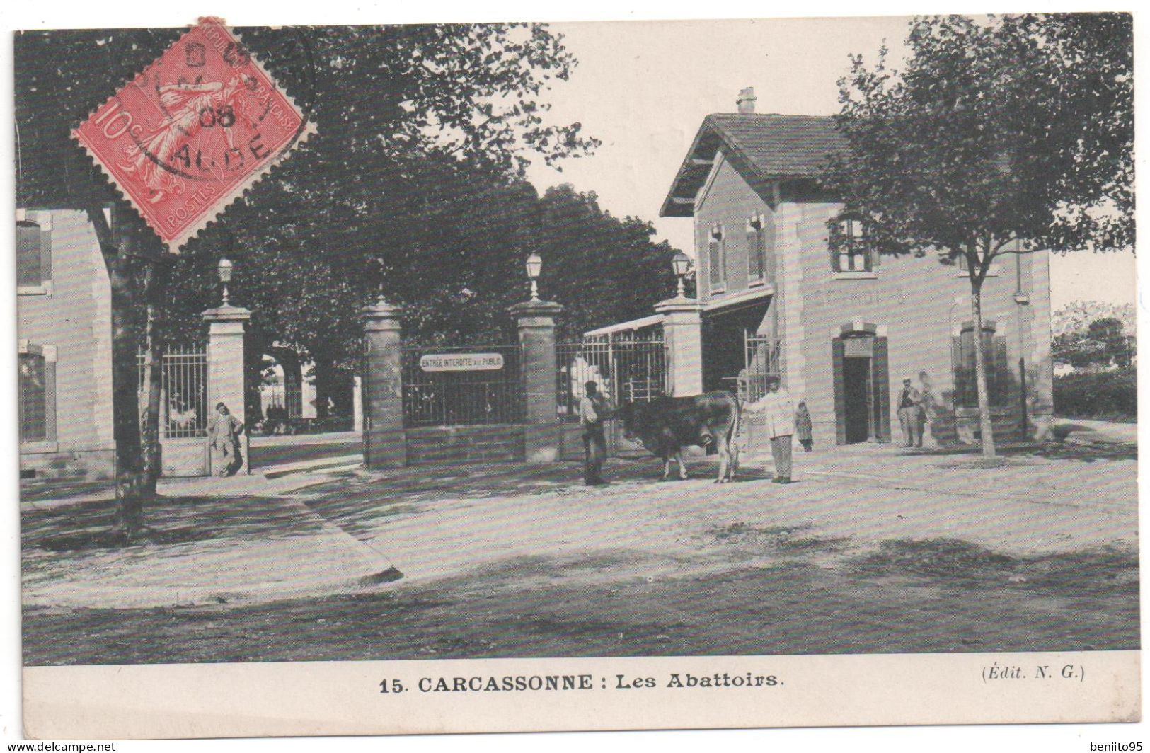 CPA De CARCASSONNE - Les Abattoirs. - Carcassonne