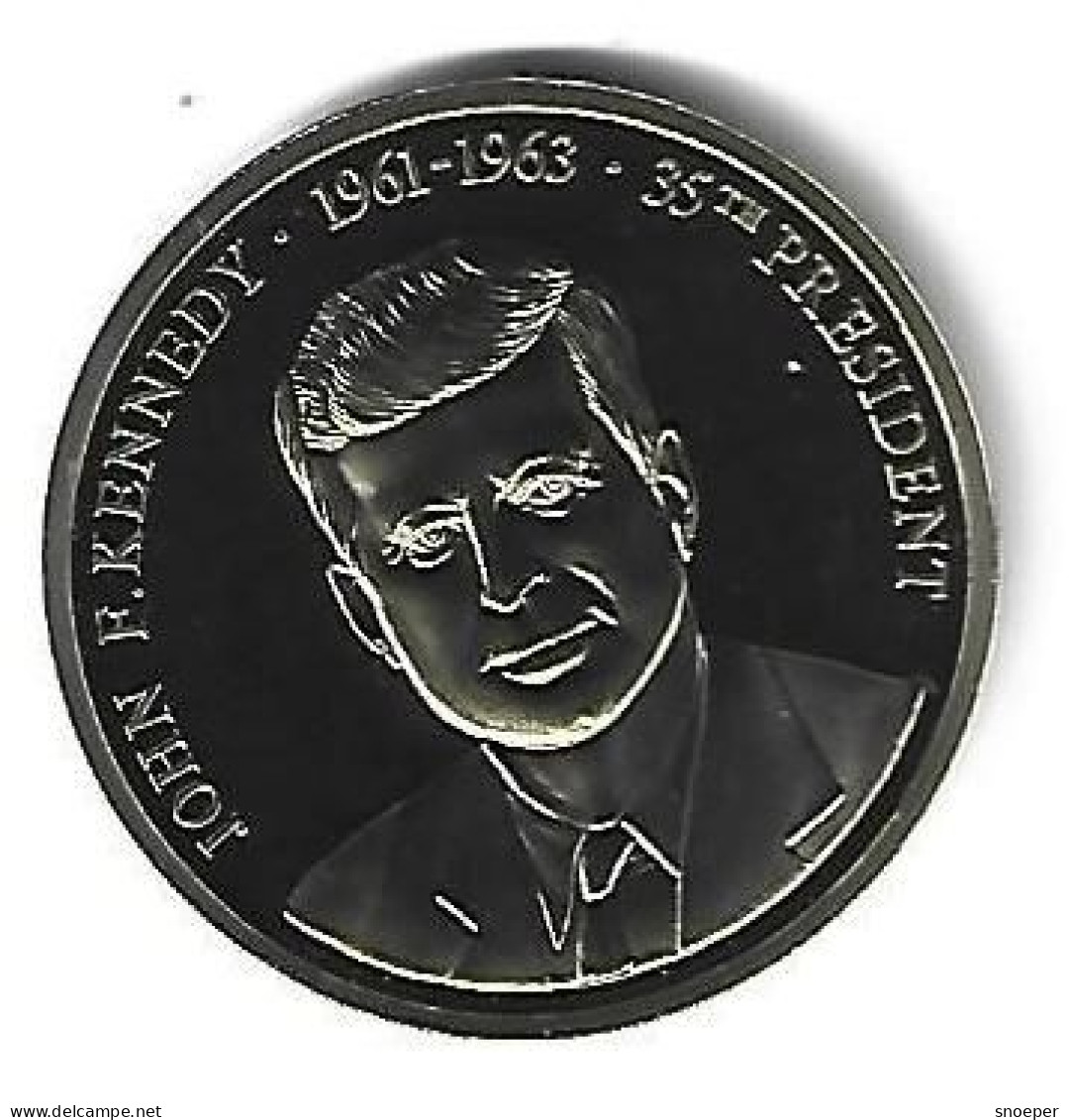 Usa John Kennedy 1961-63  President's Off United States Proof - Royal/Of Nobility