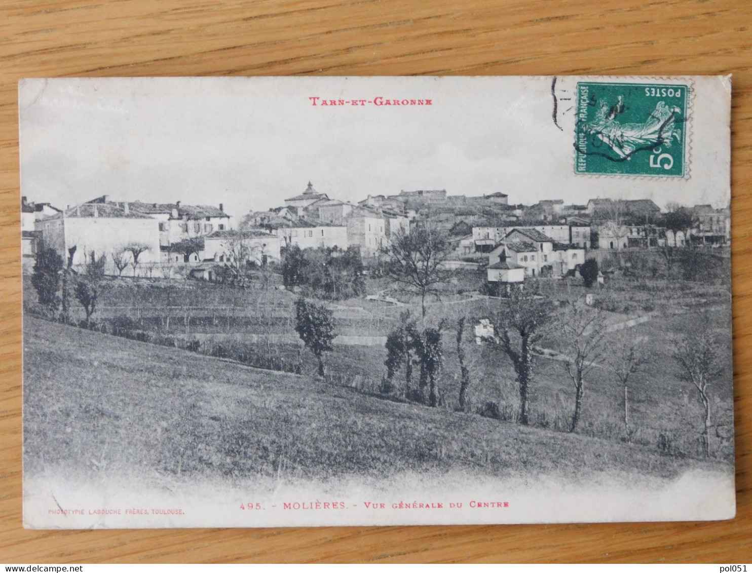 82 - TARN & GARONNE - Molières - Vue Générale Du Centre - Molieres