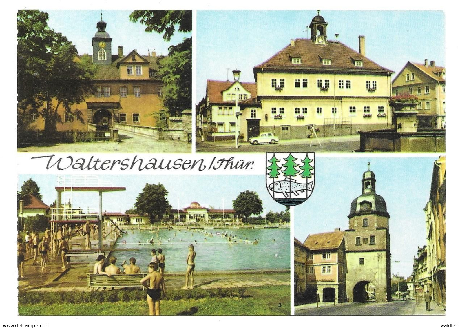 5812 WALTERSHAUSEN / THÜR  - 1971 - Waltershausen