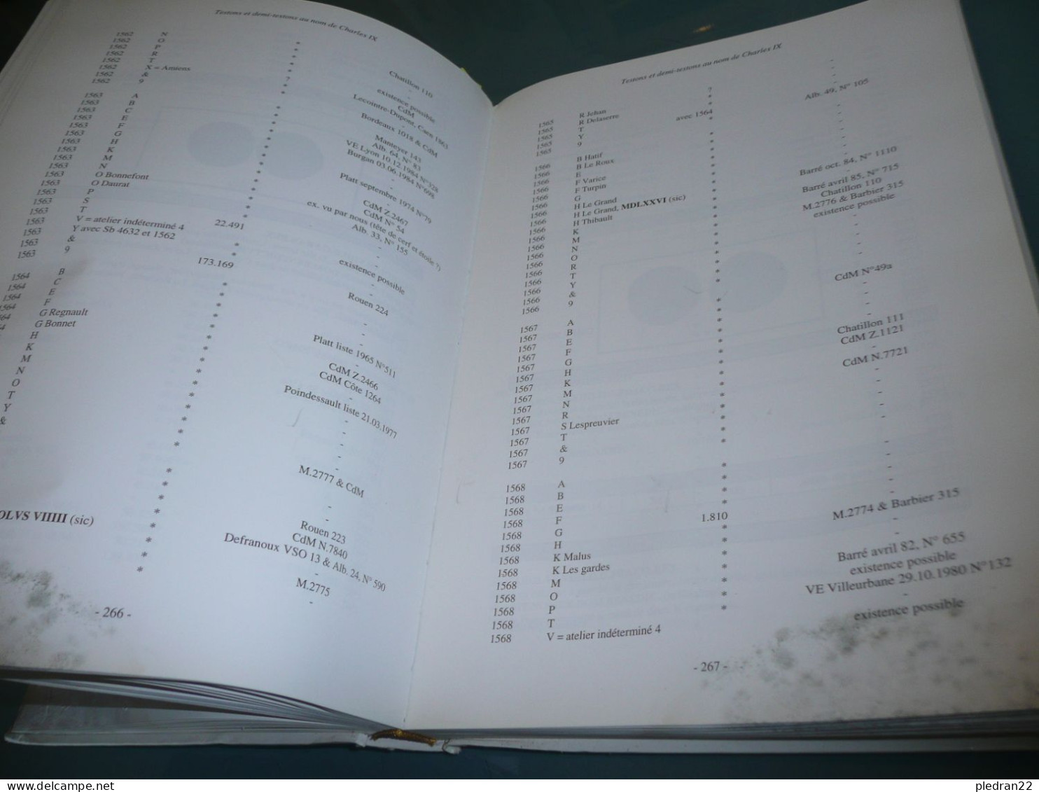 NUMISMATIQUE STEPHAN SOMBART FRANCIAE IV CATALOGUE DES MONNAIES ROYALES FRANCAISES DE FRANCOIS 1er à HENRI IV 1540 1610 - Literatur & Software