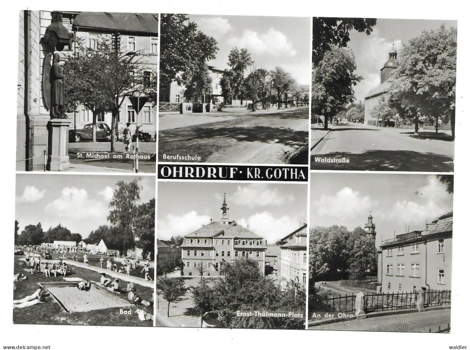 5807  OHRDRUF (Kr. GOTHA)  -  1972 - Georgenthal