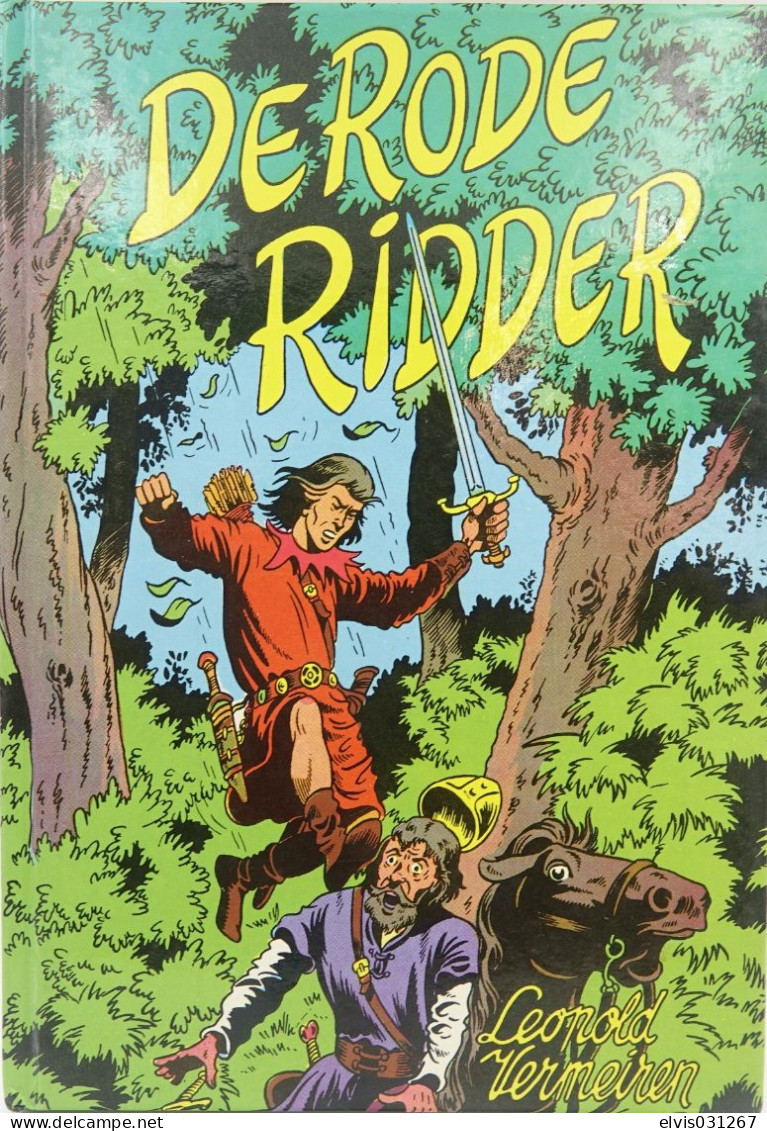 Vintage Books : DE RODE RIDDER N° 1 DE RODE RIDDER - 1975 4e Druk Type B - Conditie : Goede Staat - Kids
