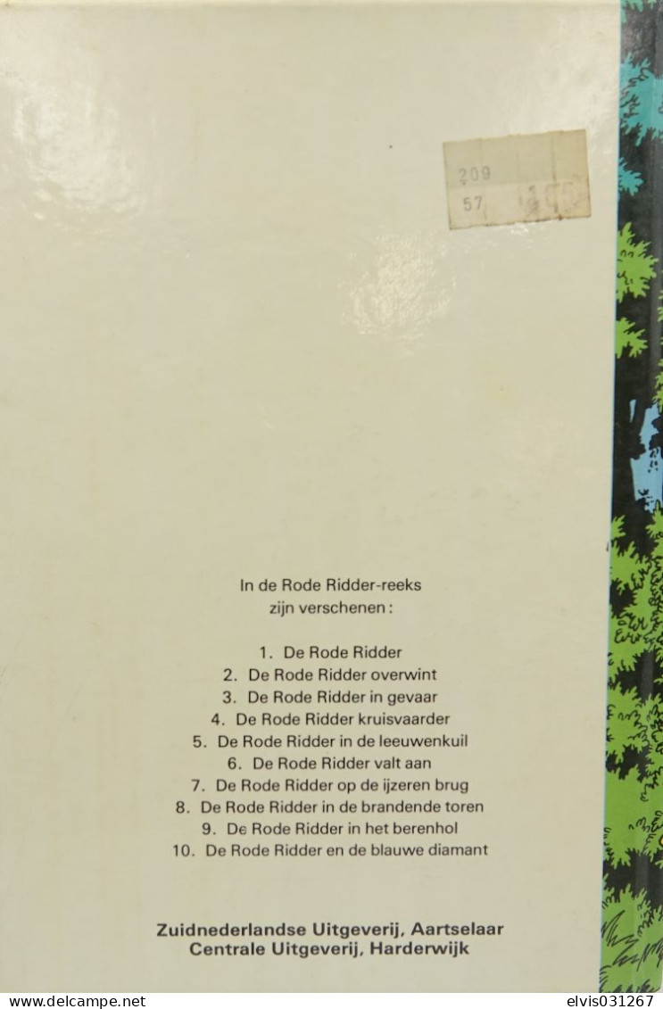 Vintage Books : DE RODE RIDDER N° 1 DE RODE RIDDER - 1975 4e Druk Type B - Conditie : Goede Staat - Kids