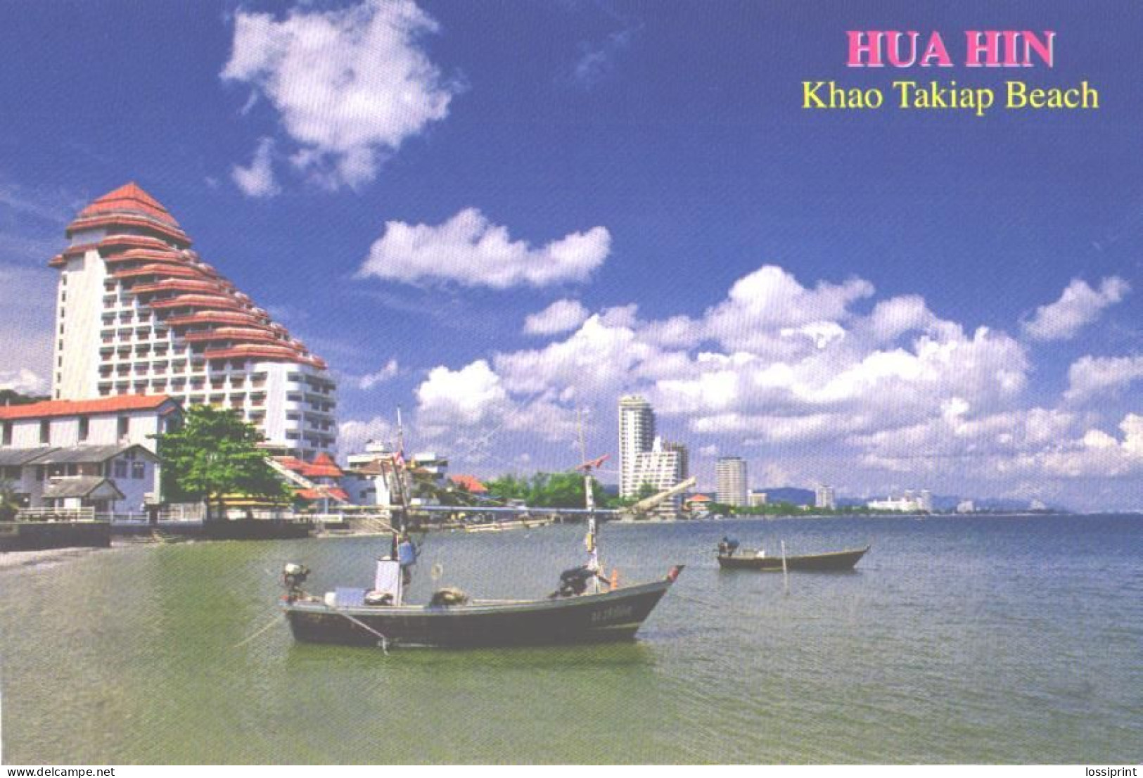 Thailand:Hua Hin, Khao Takiap Beach - Thaïlande