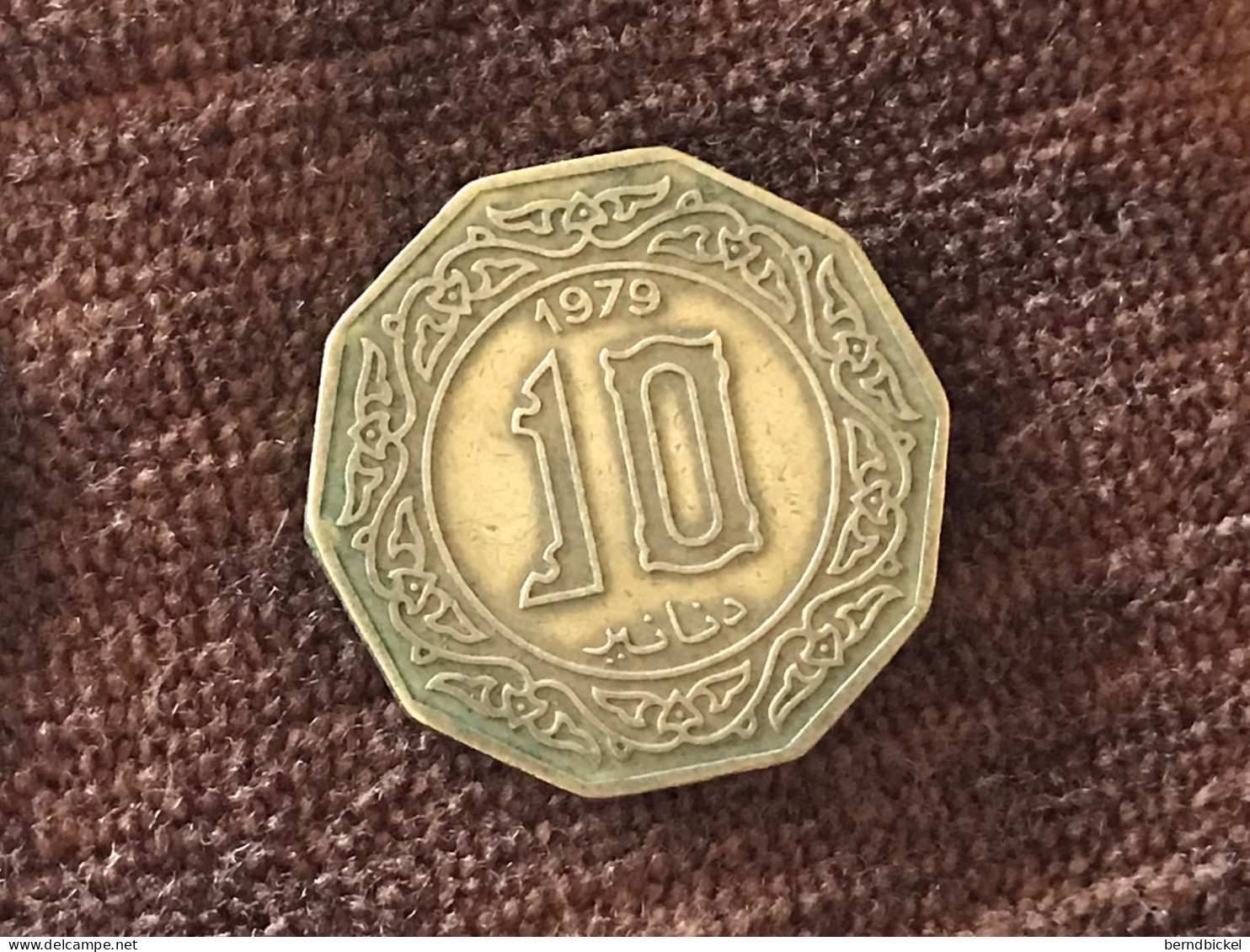 Münze Münzen Umlaufmünze Algerien 10 Dinar 1979 - Algerije