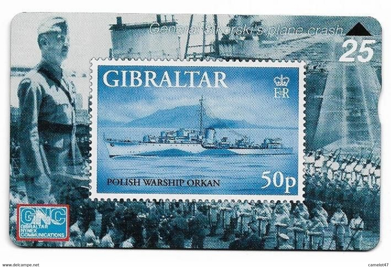 Gibraltar, GNC Phone Card, Mint Condition, No Value, Collectors Item, # Gibraltar-19 - Gibraltar