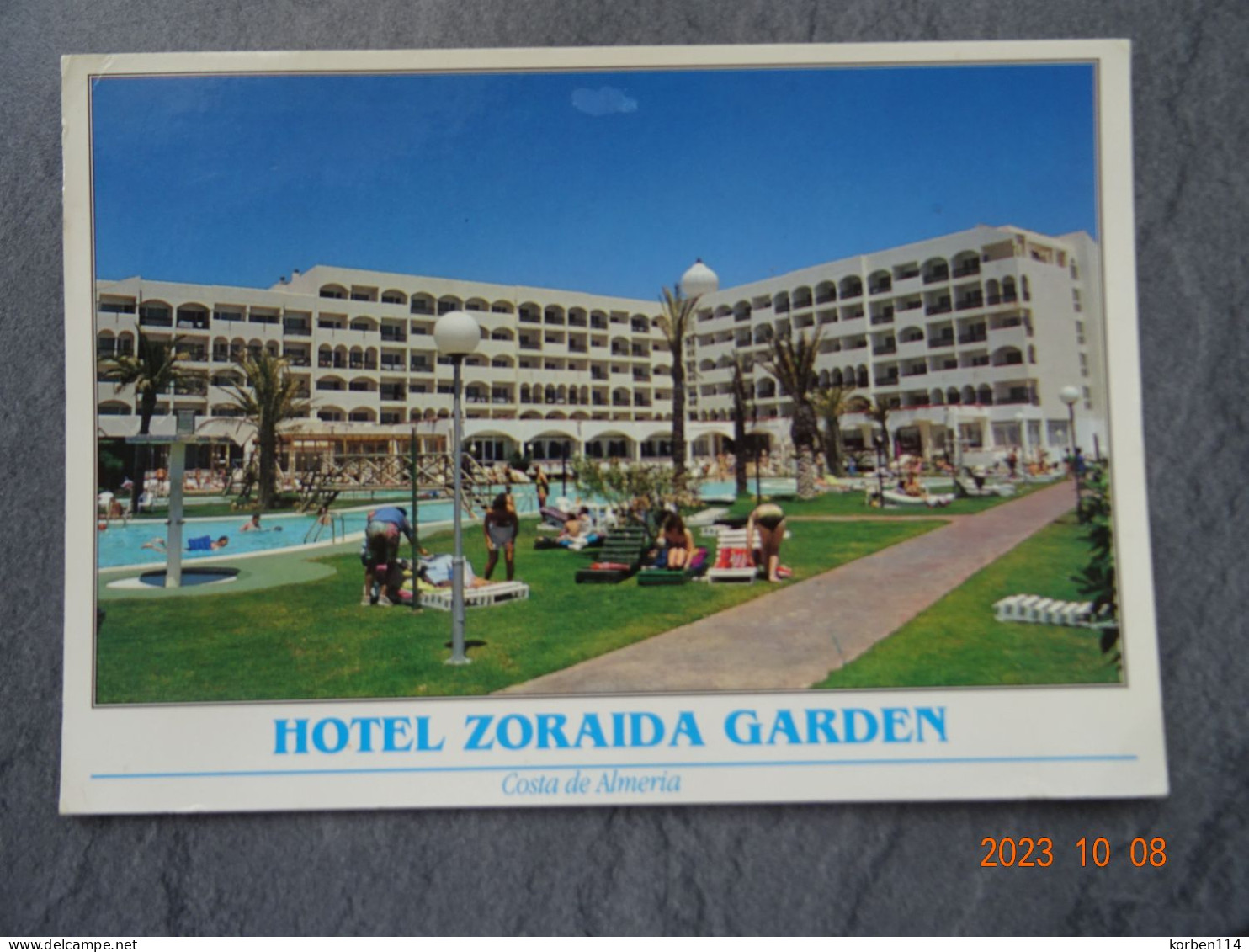 HOTEL  "  ZORAIDA  "  ROQUETAS DE MAR - Almería