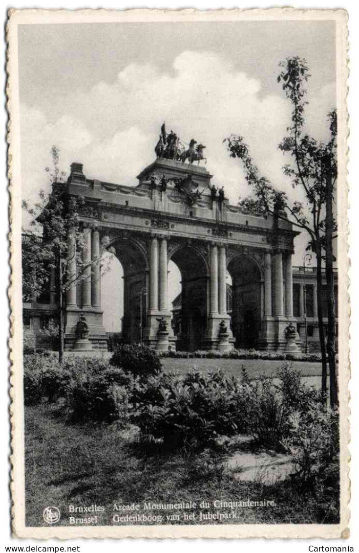 Bruxelles - Arcade Monumentale Du Cinquantenaire - Brussel (Stad)