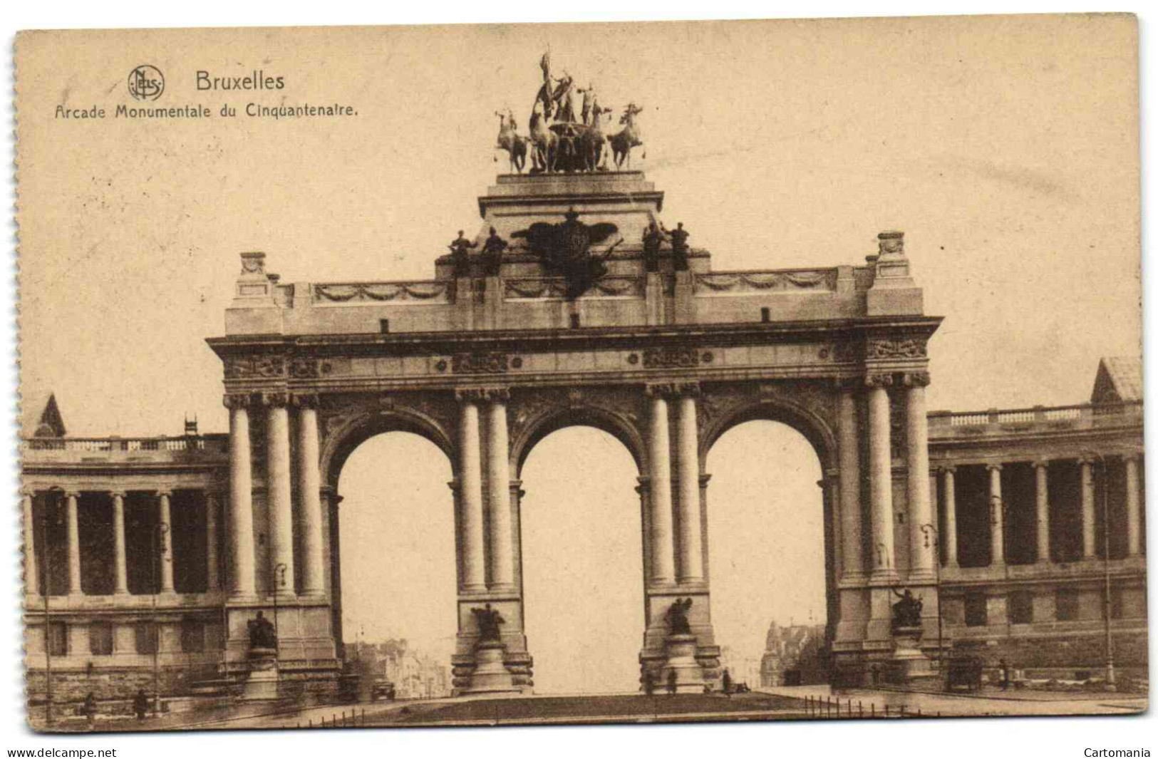 Bruxelles - Arcade Monumentale Du Cinquantenaire - Brussel (Stad)