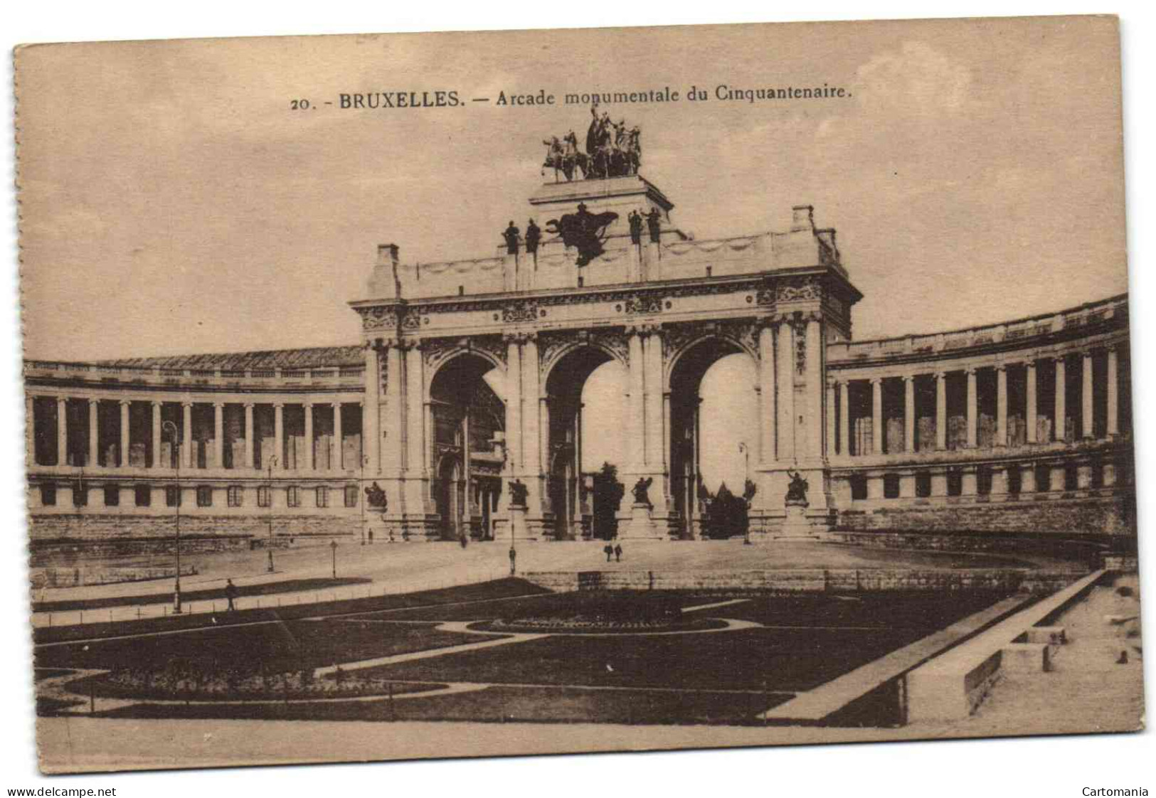 Bruxelles - Arcade Monumentale Du Cinquantenaire - Brussel (Stad)