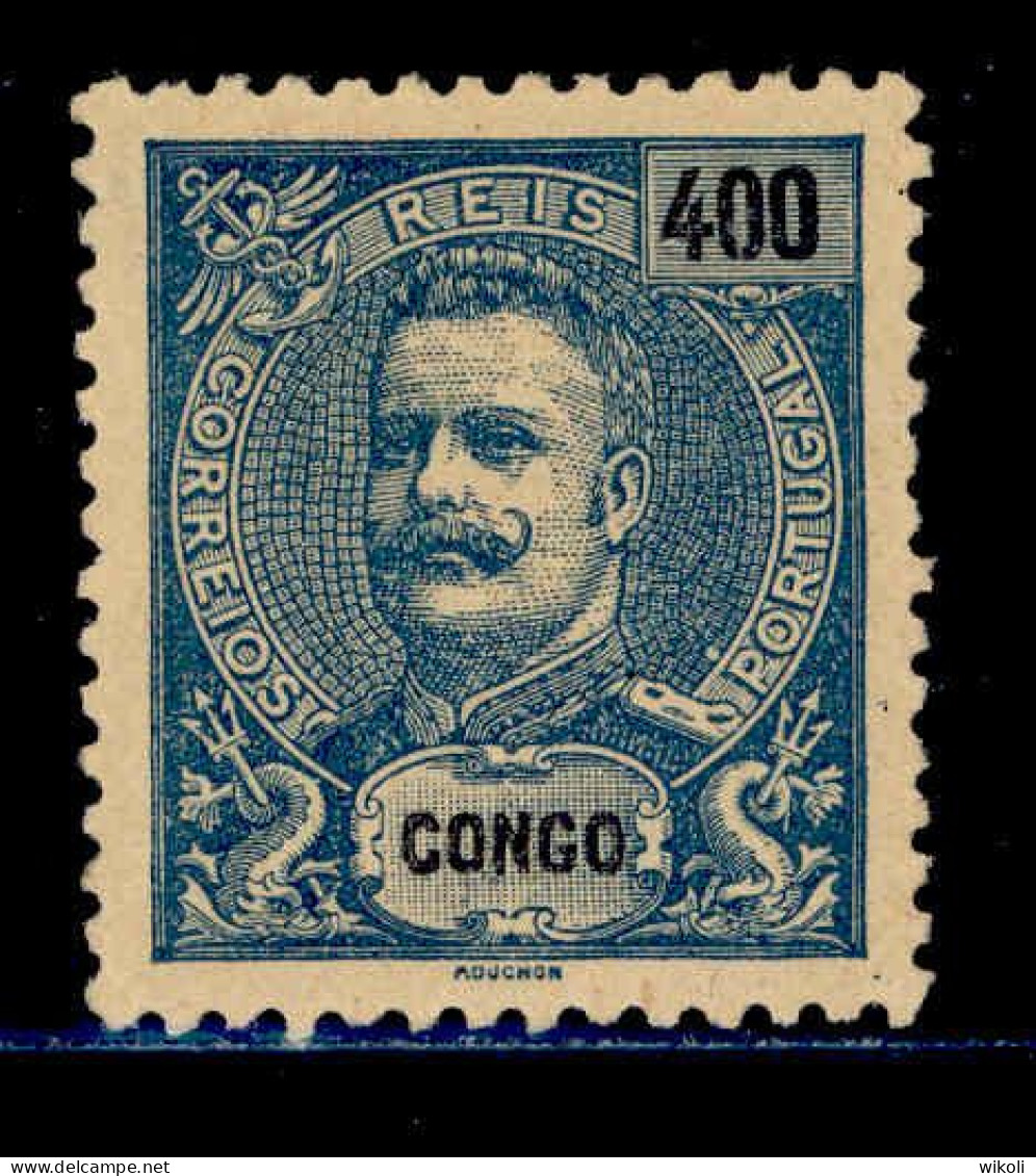 ! ! Congo - 1903 D. Carlos 400 R - Af. 53 - MH - Portuguese Congo