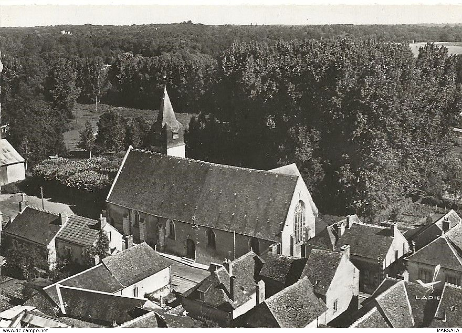 CPSM  Monnaie L'église - Monnaie