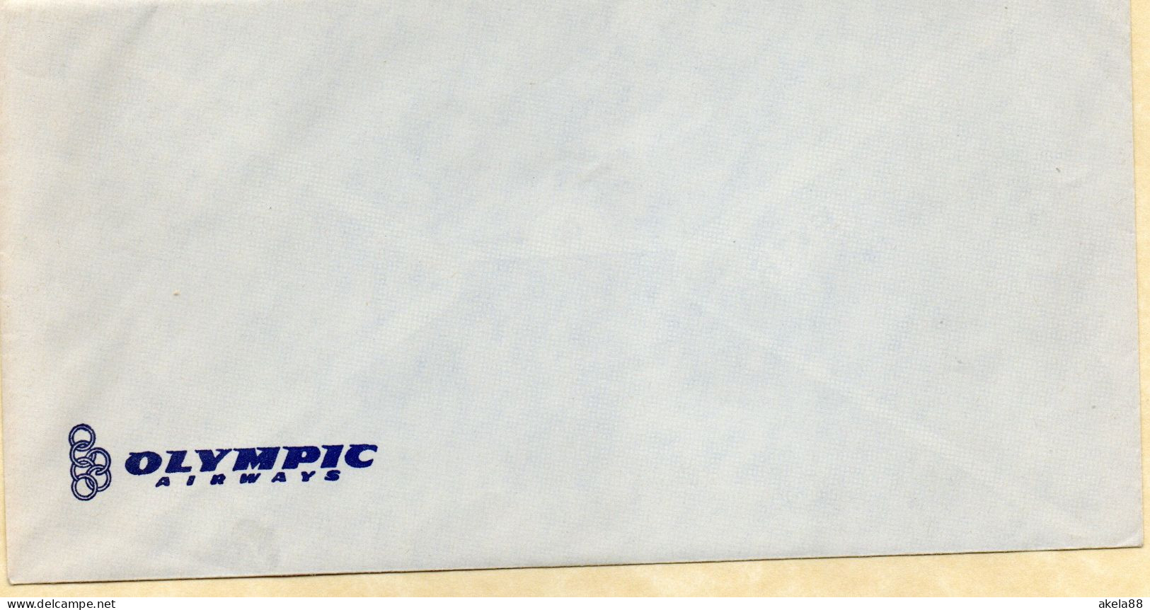 OLYMPIC AIRWAYS - BUSTA E CARTA INTESTATA - Stationery