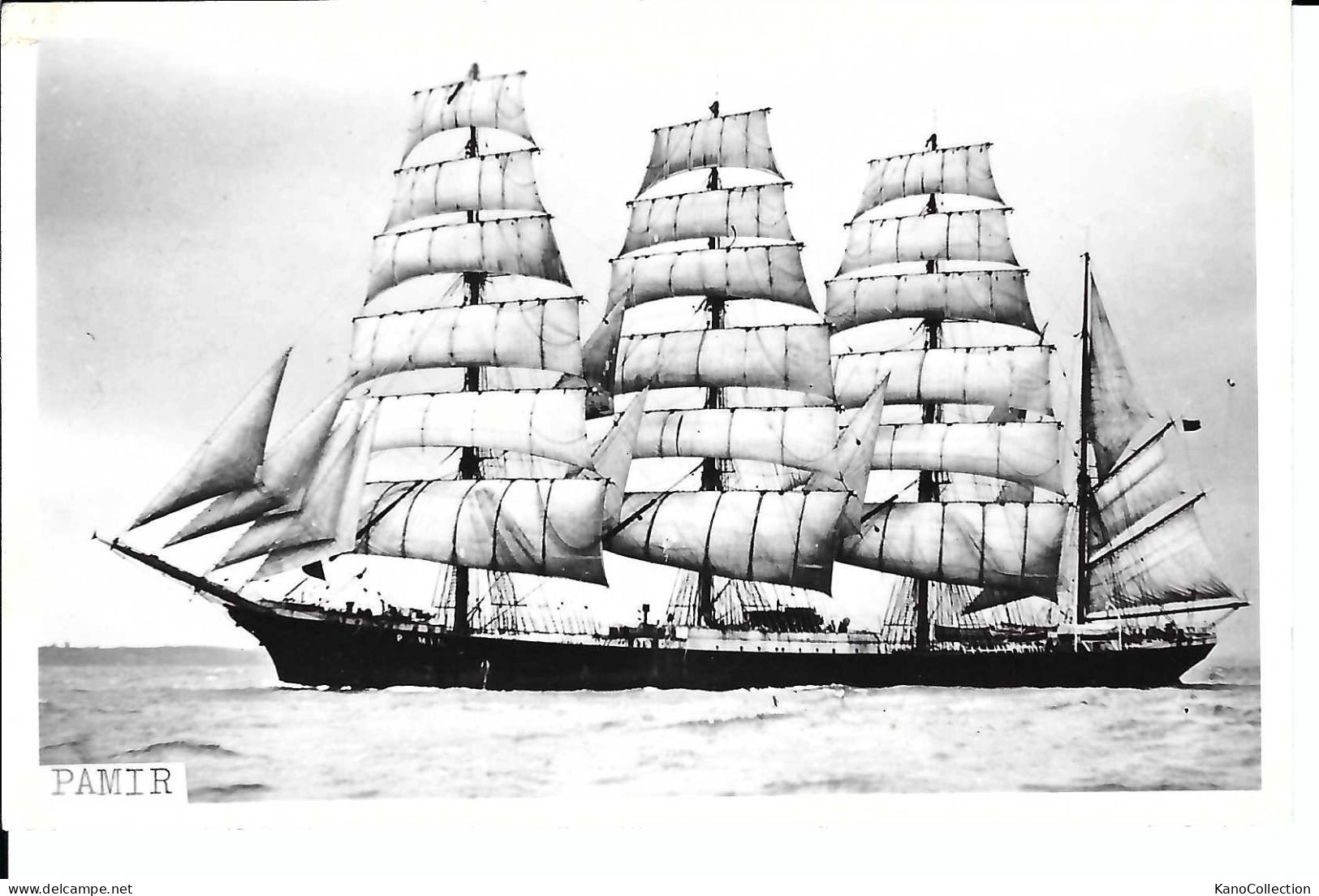 „Pamir“, Sw-Fotoabzug 9 X 14 Cm - Boats
