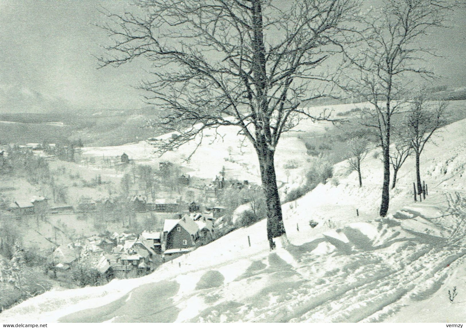 Winter LAUSCHA - Affr Philatélique - Lauscha