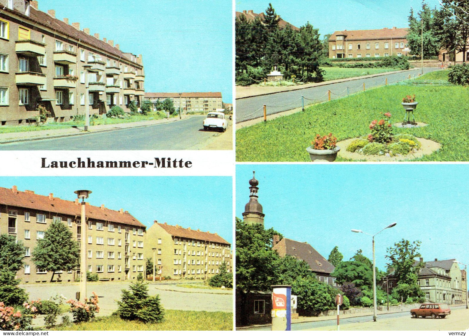 LAUCHHAMMER - Mitte : Multivues - Affr Philatélique - Lauchhammer
