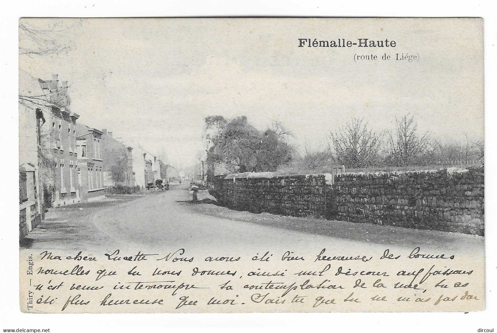 52483   Flemalle-haute  Route  De  Liege - Flémalle