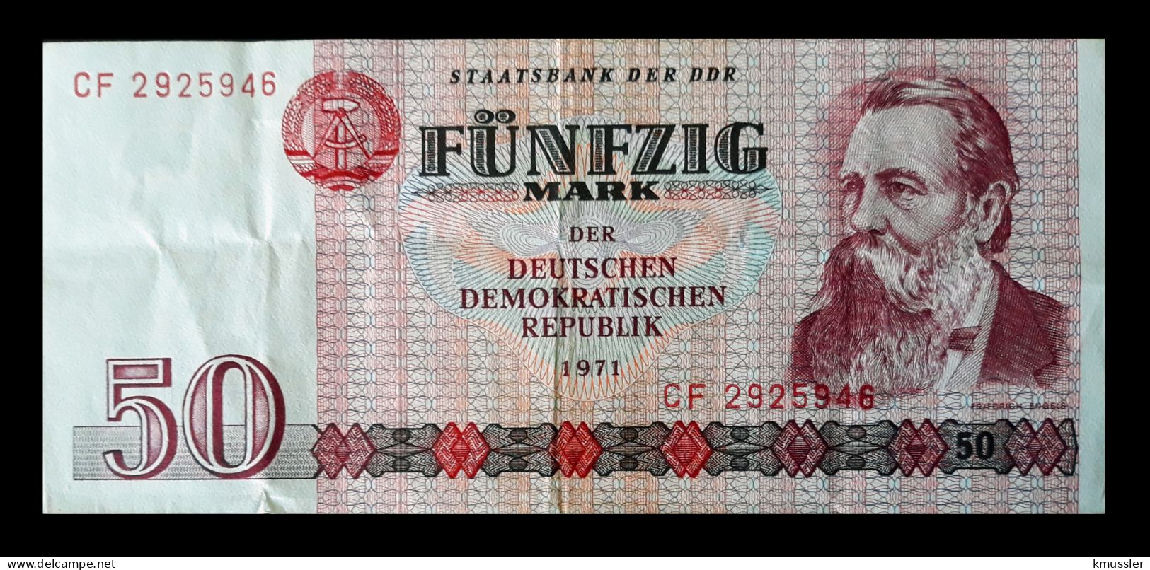 # # # Banknote DDR (GDR) 50 Mark 1971 # # # - 50 Deutsche Mark