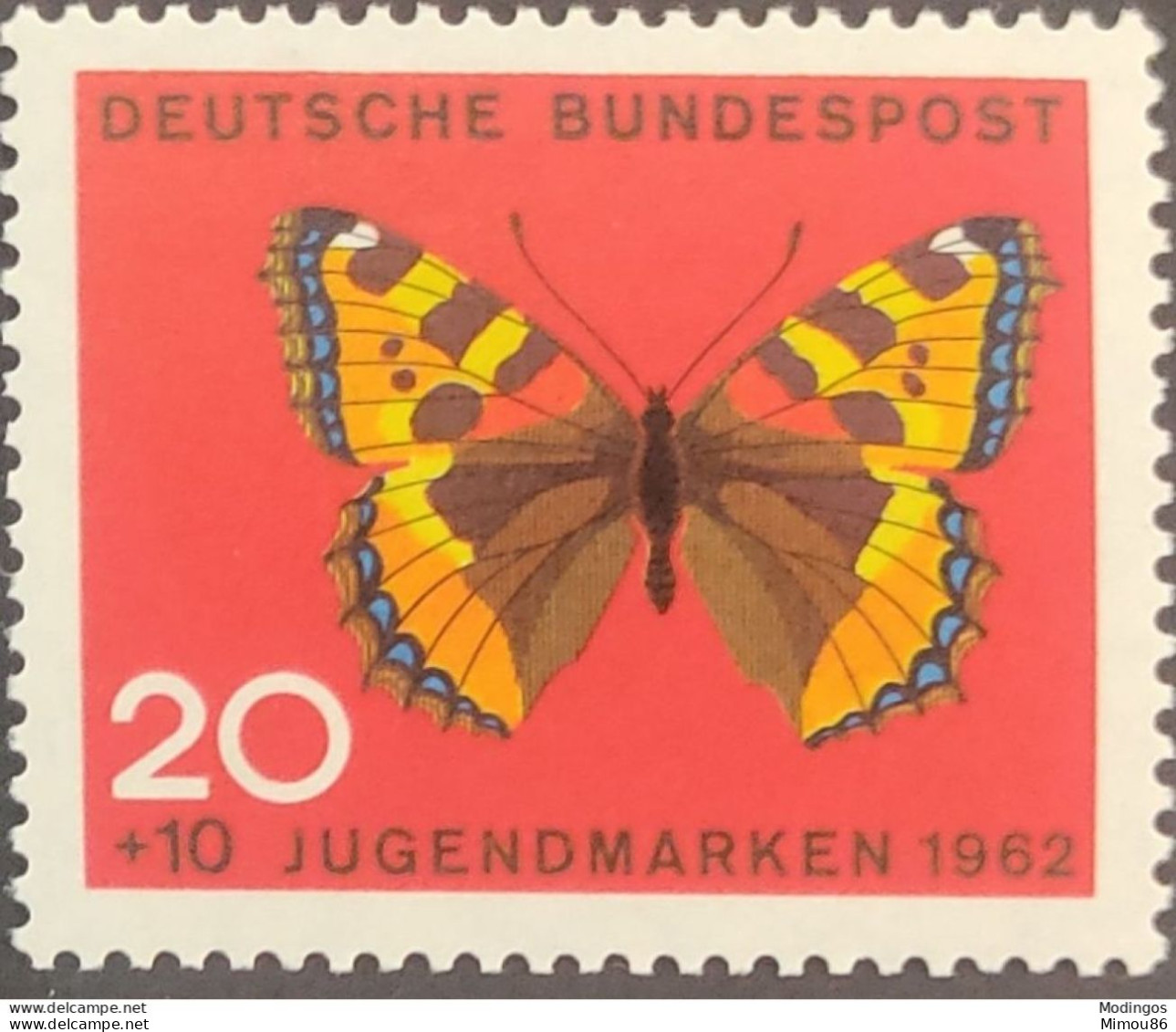Animaux -1962 - MNH - Deutsche Post - ** - Sammlungen