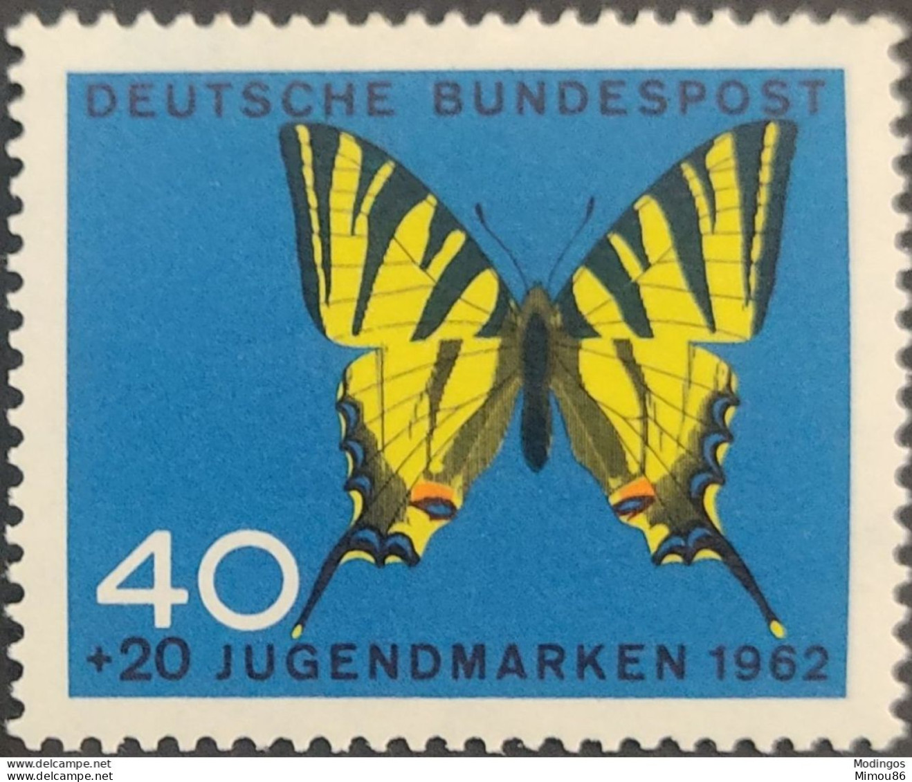 Animaux -1962 - MNH - Deutsche Post - ** - Sammlungen