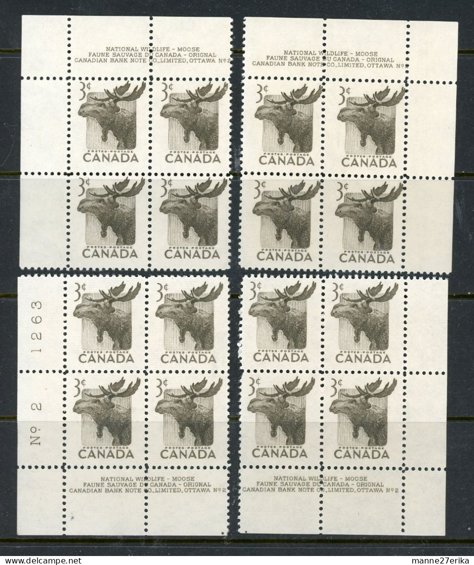 Canada MNH PB's 1953 Moose - Ongebruikt