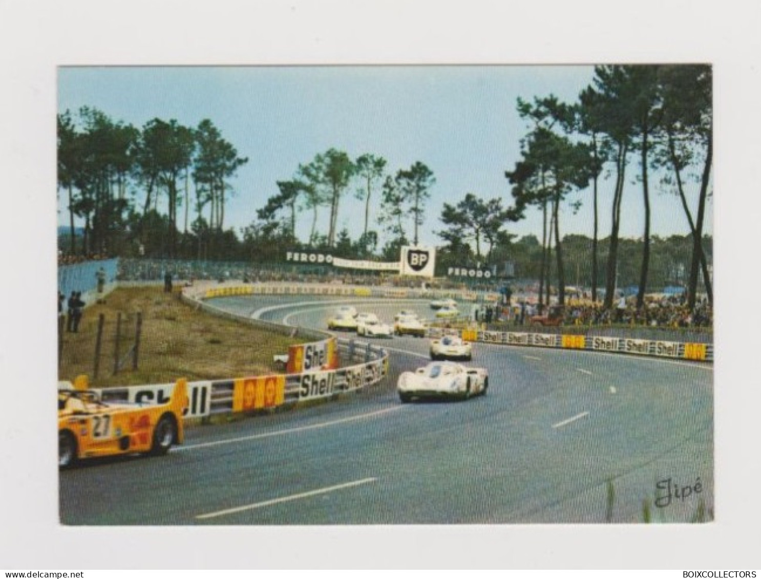 LE MANS , Circuit Des 24 Heures - Le  S Du Tertre Rouge Pub BP / DOS VIERGE - REF 117 - Le Mans