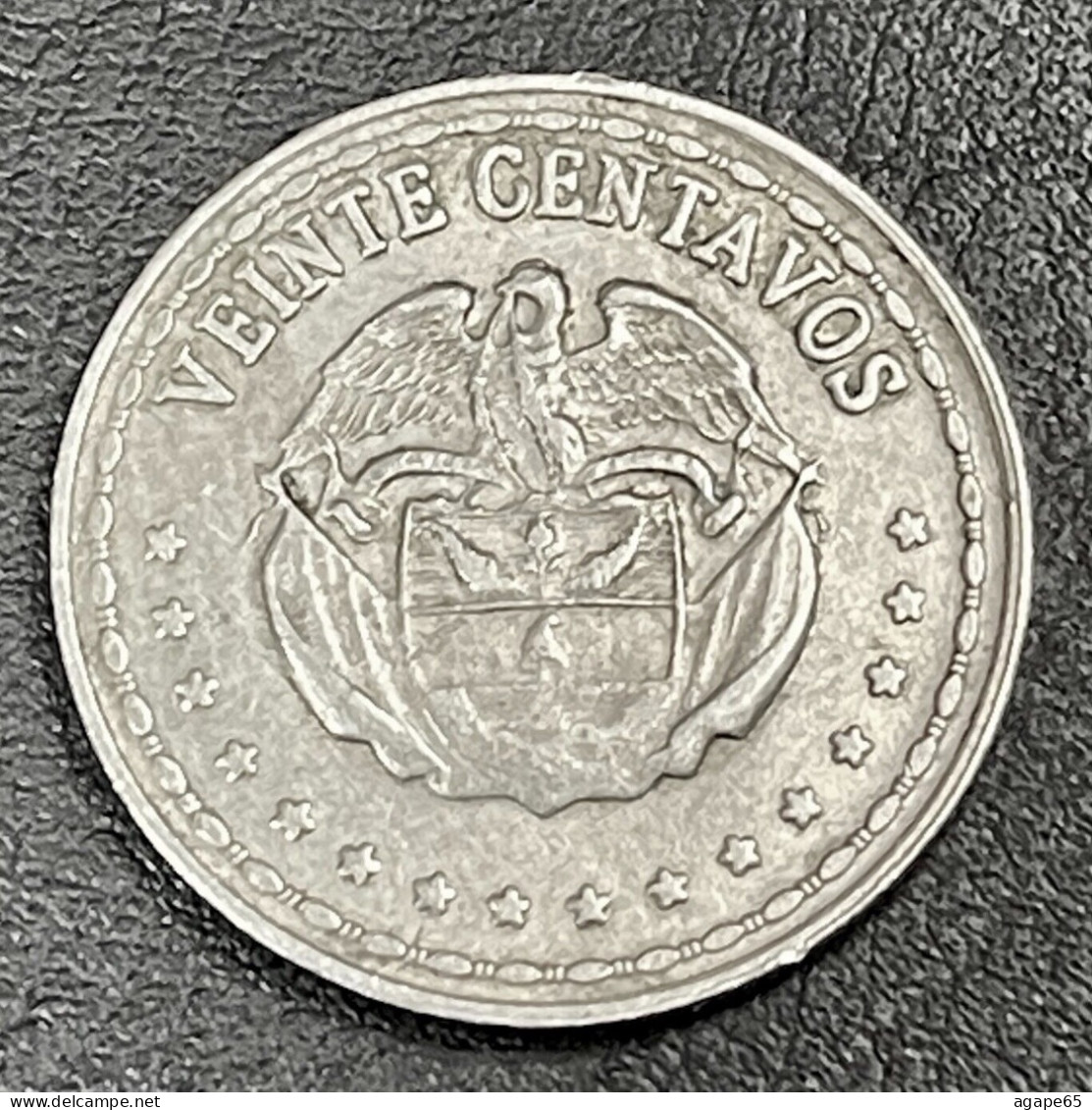 20 Centavos, Colombia, 1963 - Colombie