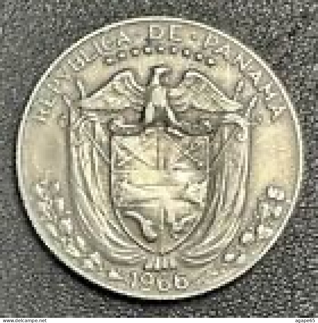 1/4 De Balboa, Panama, 1966 - Panama