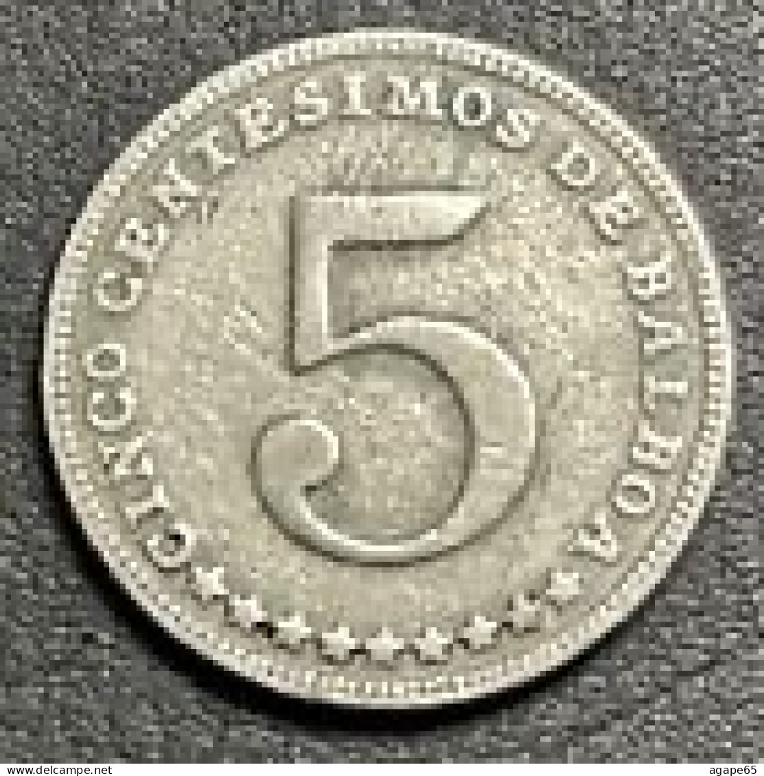 5 Centesimos, Panama, 1961 - Panamá