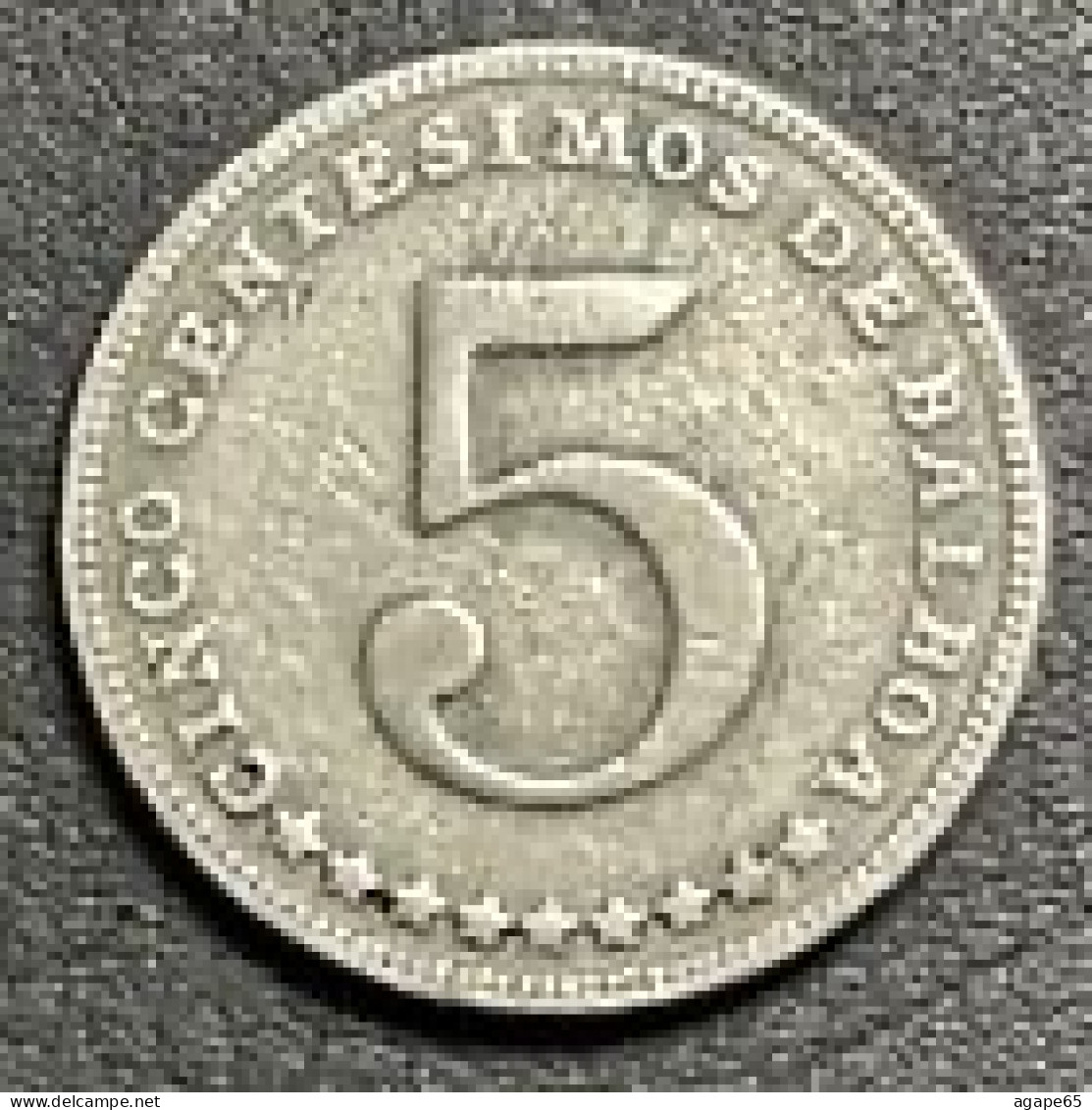 5 Centesimos, Panama, 1961 - Panama