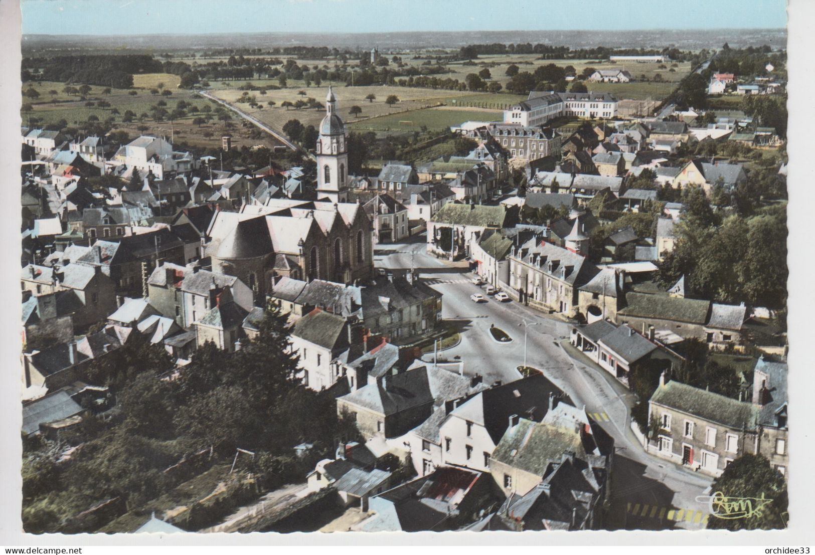 CPSM Derval - Vue Générale Aérienne - Derval