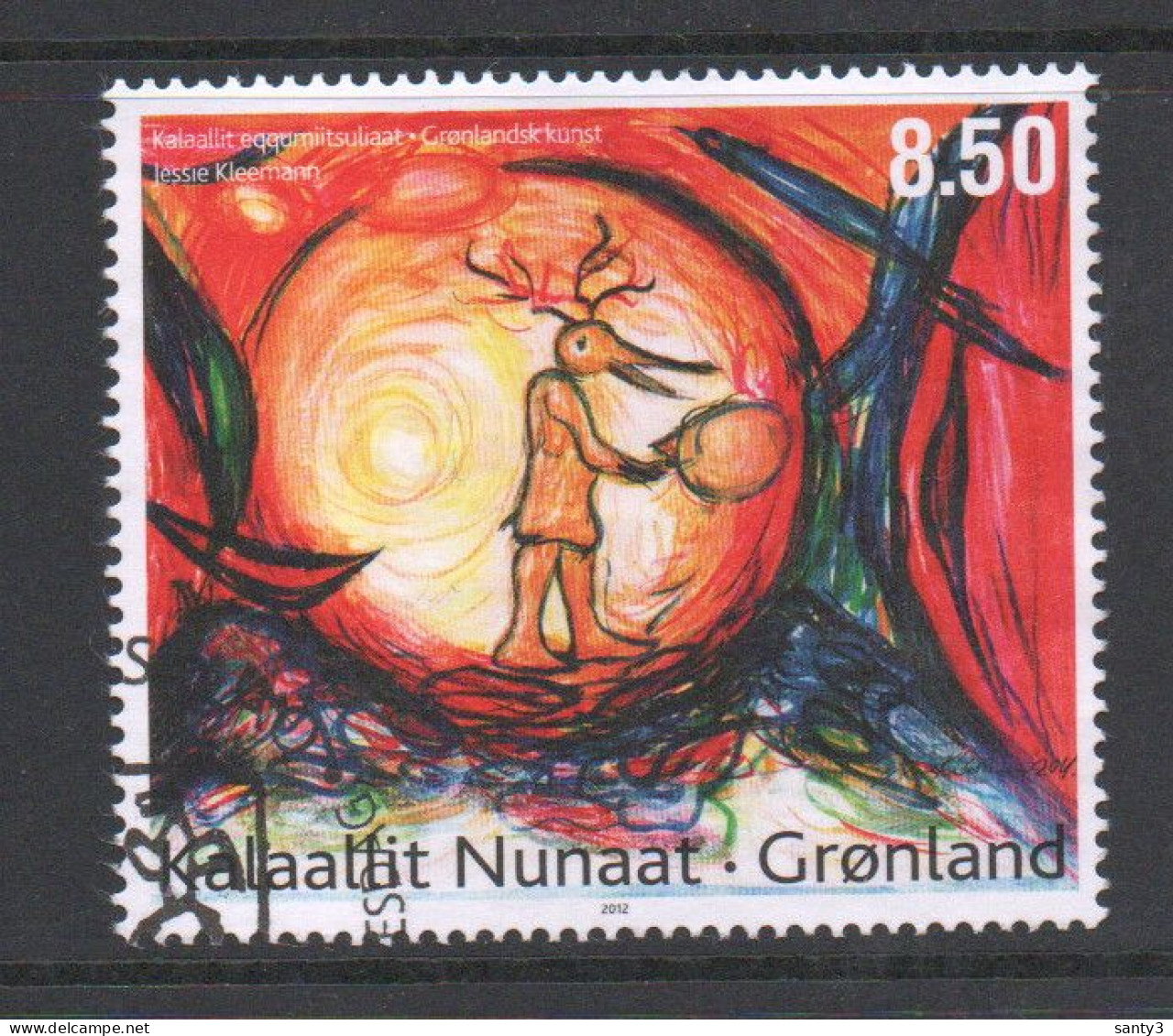 Groenland 2012 Yv 585 Gestempeld - Used Stamps