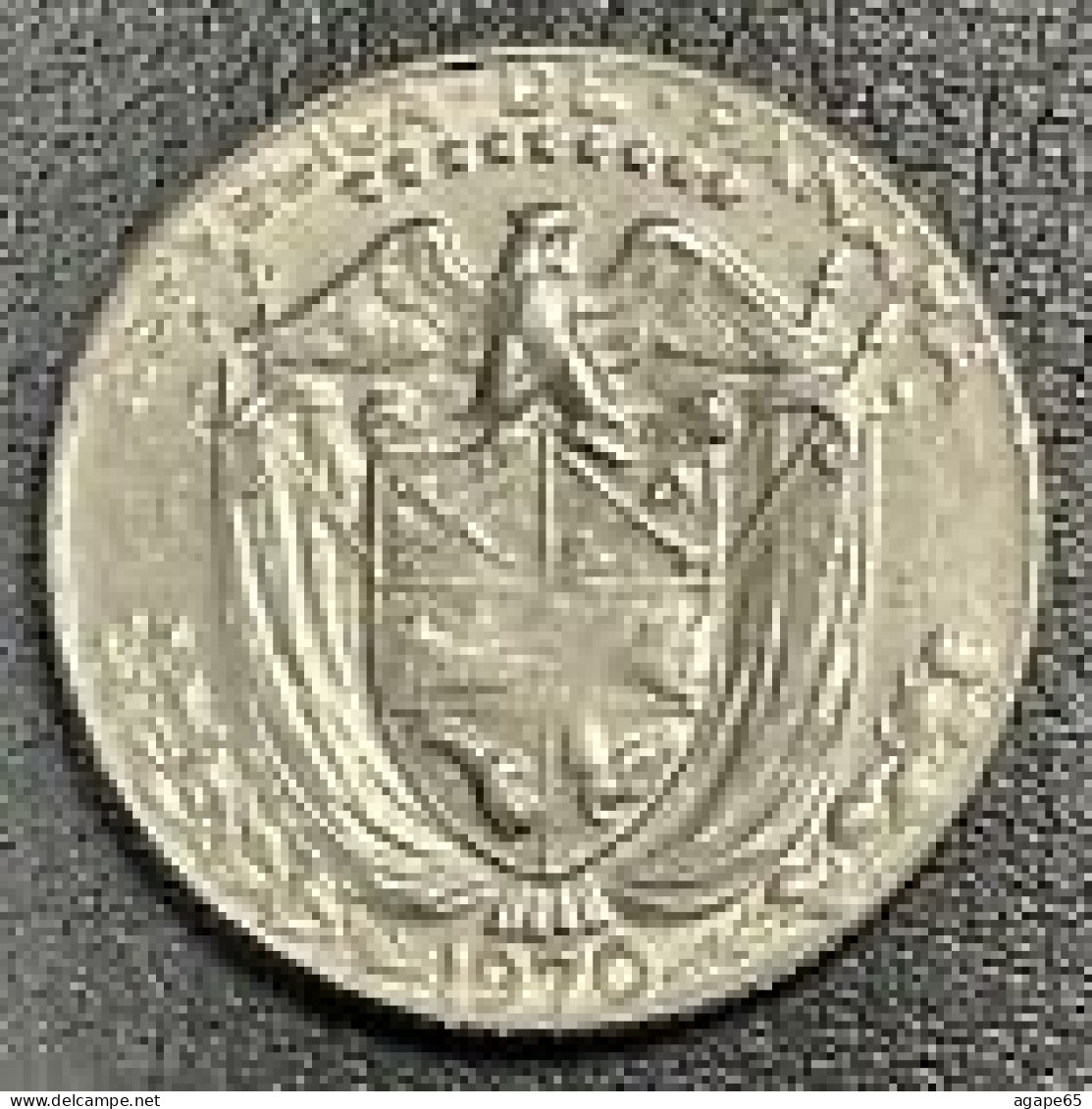 1/4 De Balboa, Panama, 1970 - Panama