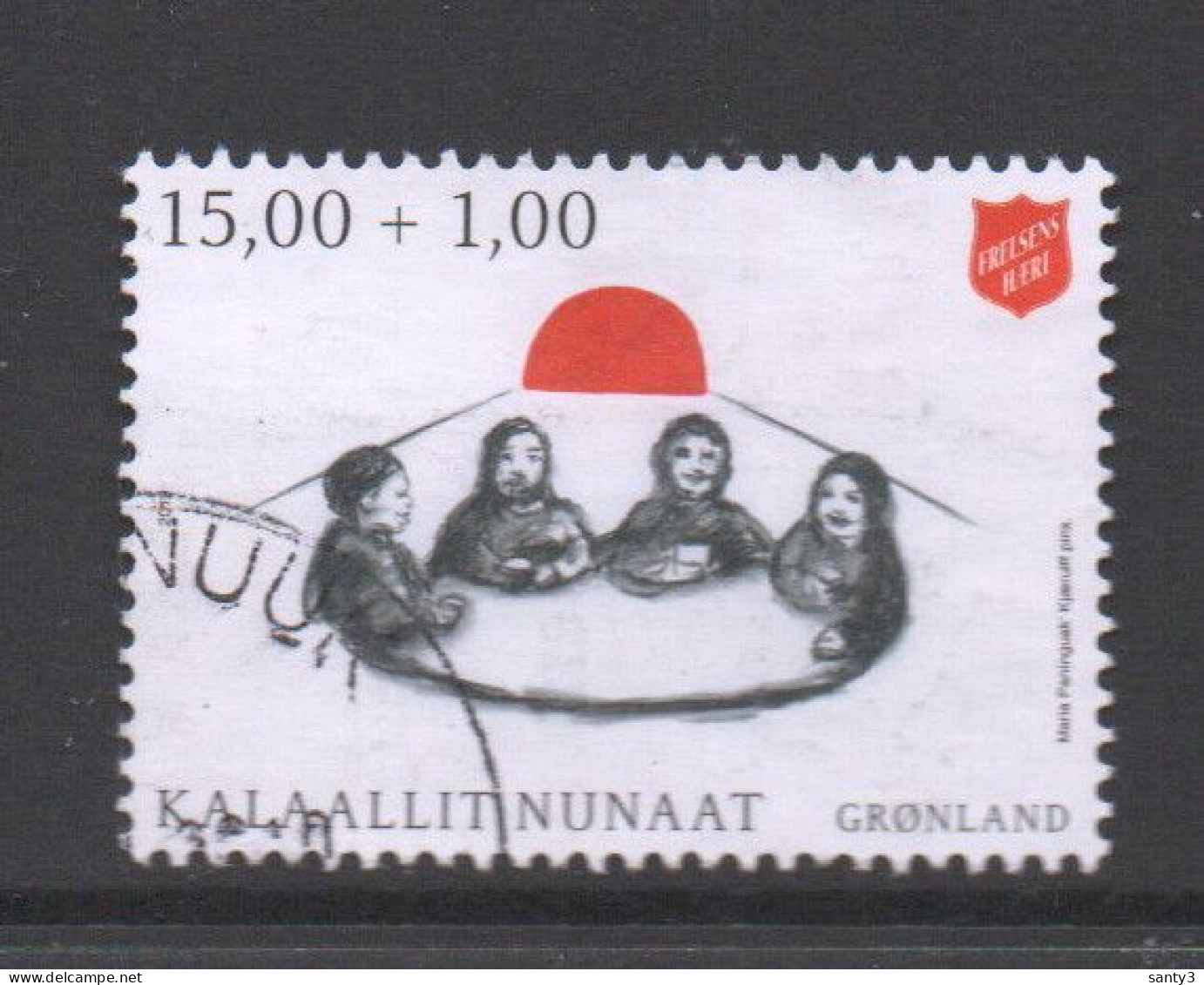 Groenland 2019 Yv 780  Toeslag, Hoge Waarde,  Gestempeld - Gebruikt