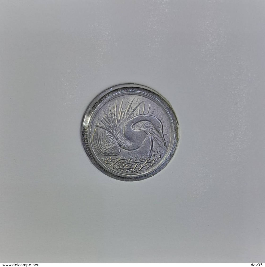 SINGAPORE 5 CENTS 1980 - AU/SUP - Singapore