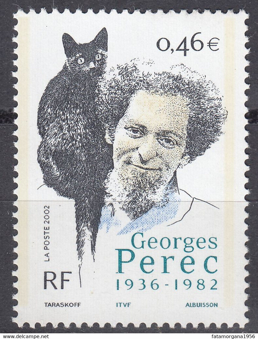 FRANCE - 2002 - Yvert 3518 Nuovo MNH. - Chats Domestiques