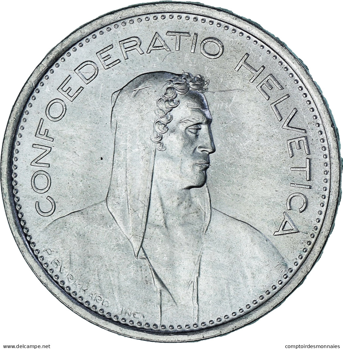 Monnaie, Suisse, 5 Francs, 1969, Bern, SUP, Argent, KM:40 - Autres & Non Classés