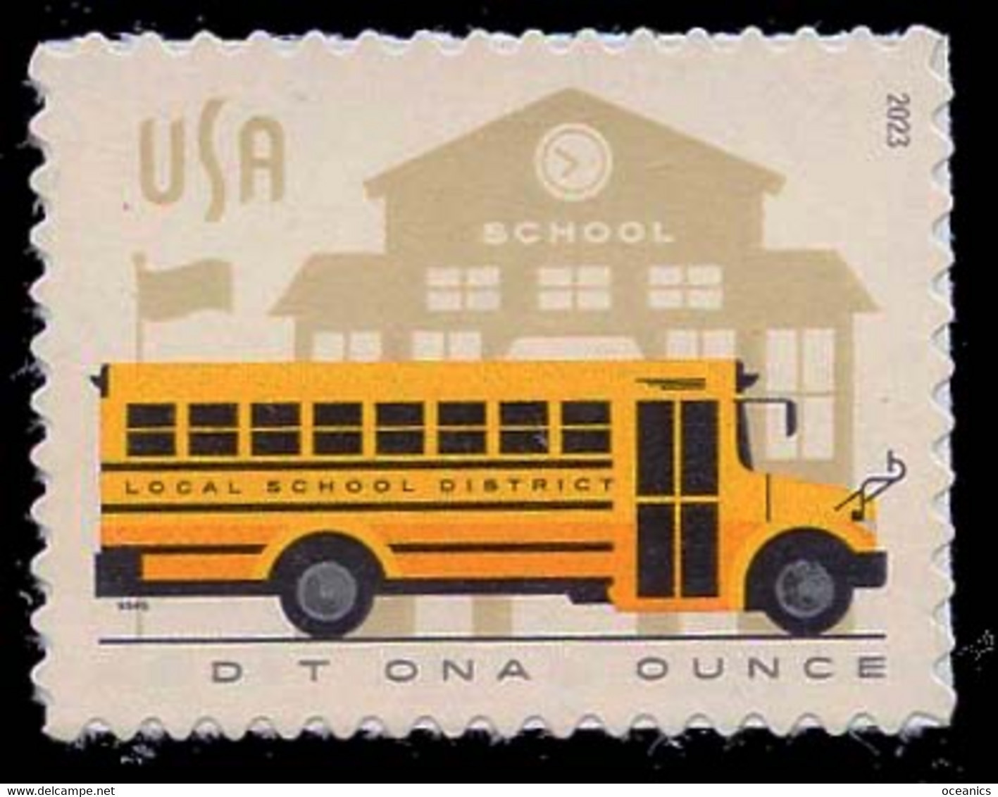 Etats-Unis / United States (Scott No.5740 - School Bus) [**] - Ongebruikt