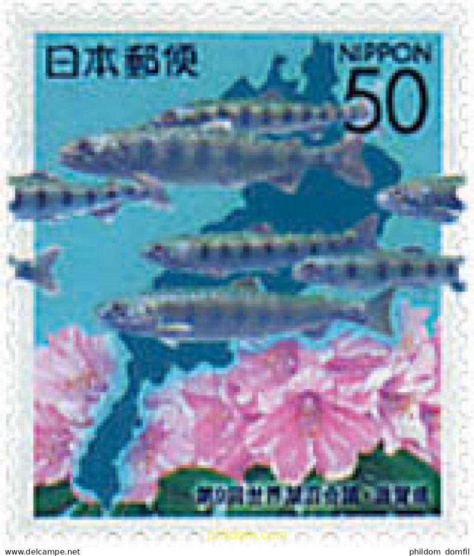 90643 MNH JAPON 2001 CONFERENCIA MUNDIAL POR LA PRESERVACION DE LOS LAGOS - Neufs