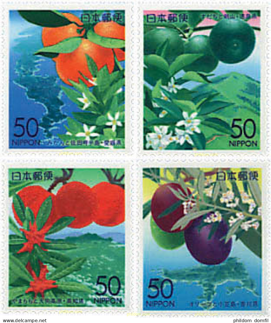 90371 MNH JAPON 2002 EMISION REGIONAL - Neufs